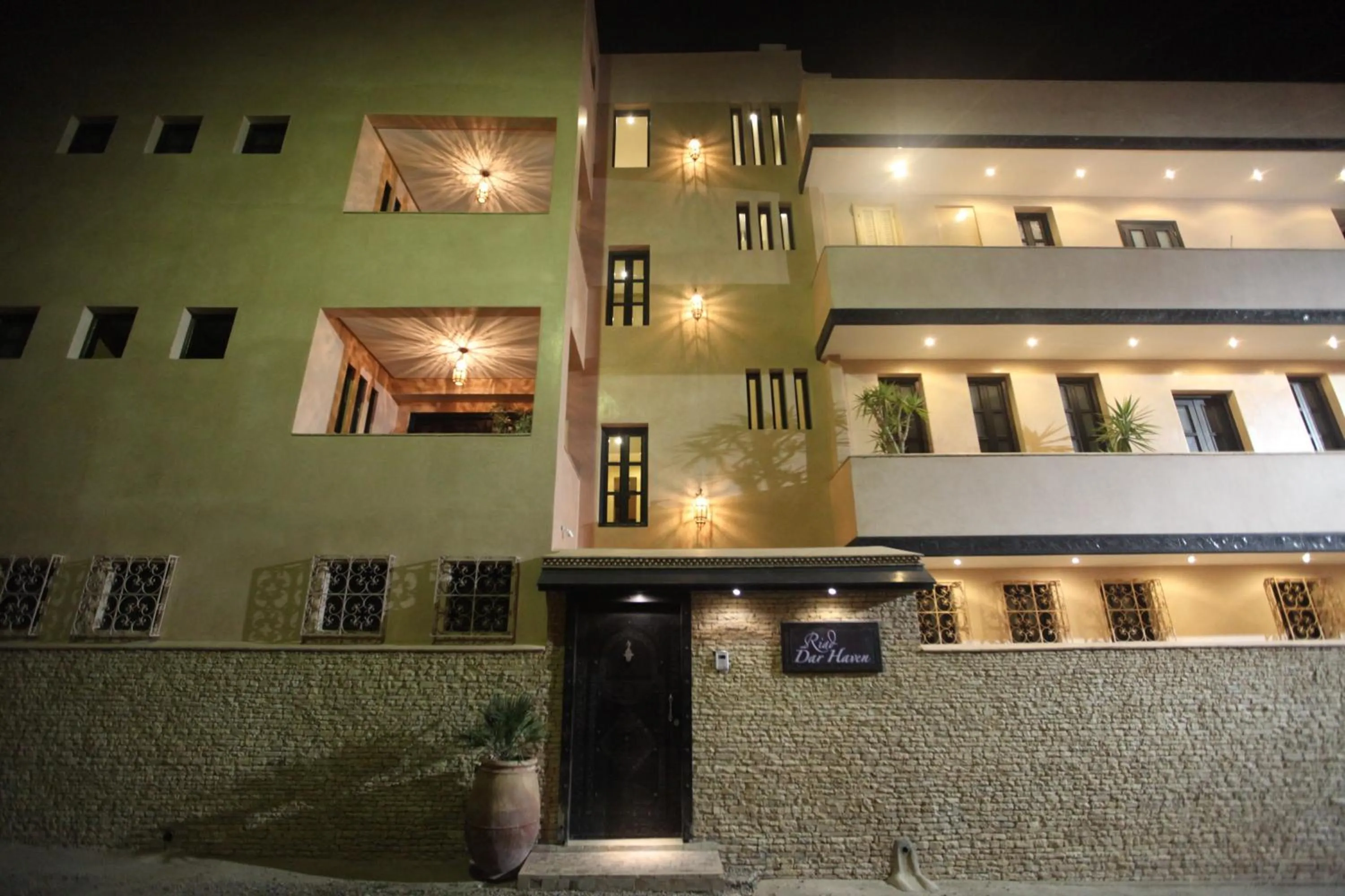 Facade/entrance in Riad Dar Haven