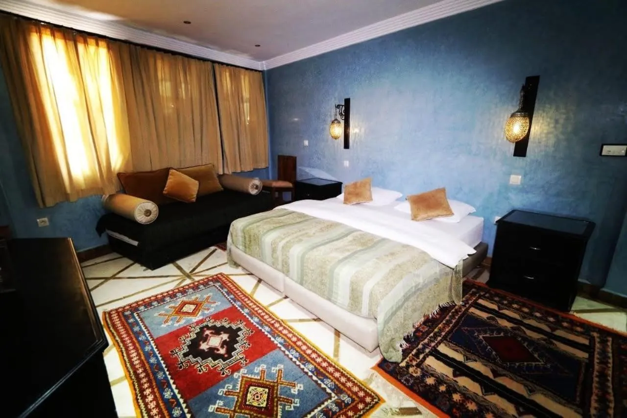 Bed in Riad Dar Haven