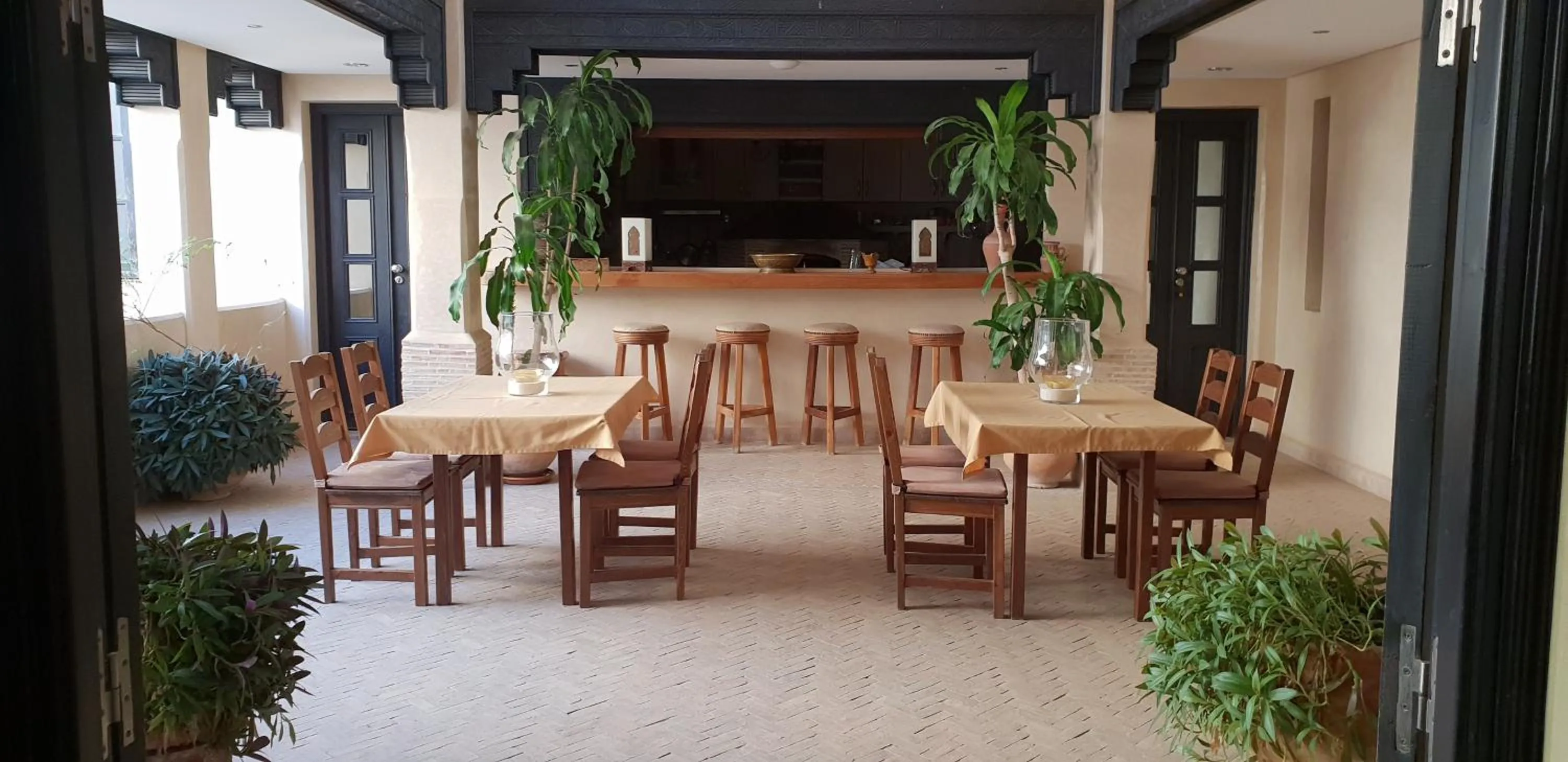 Patio in Riad Dar Haven