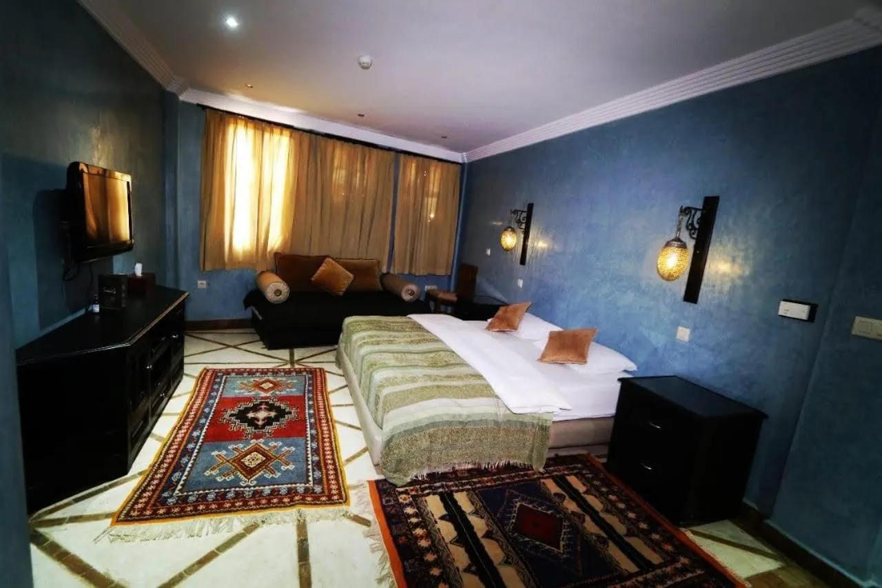 Bed in Riad Dar Haven