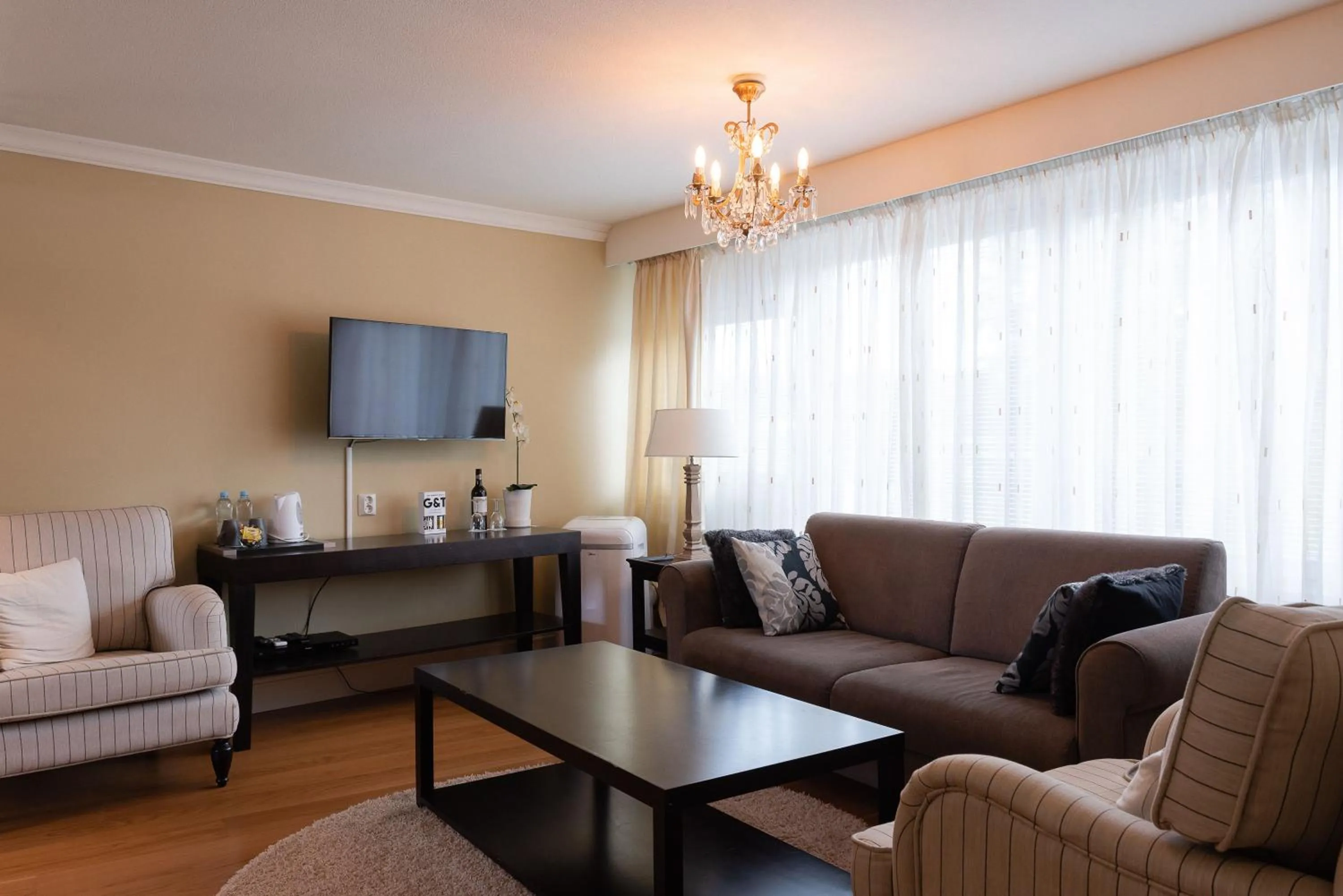 Living room in Hotel Sorsanpesä