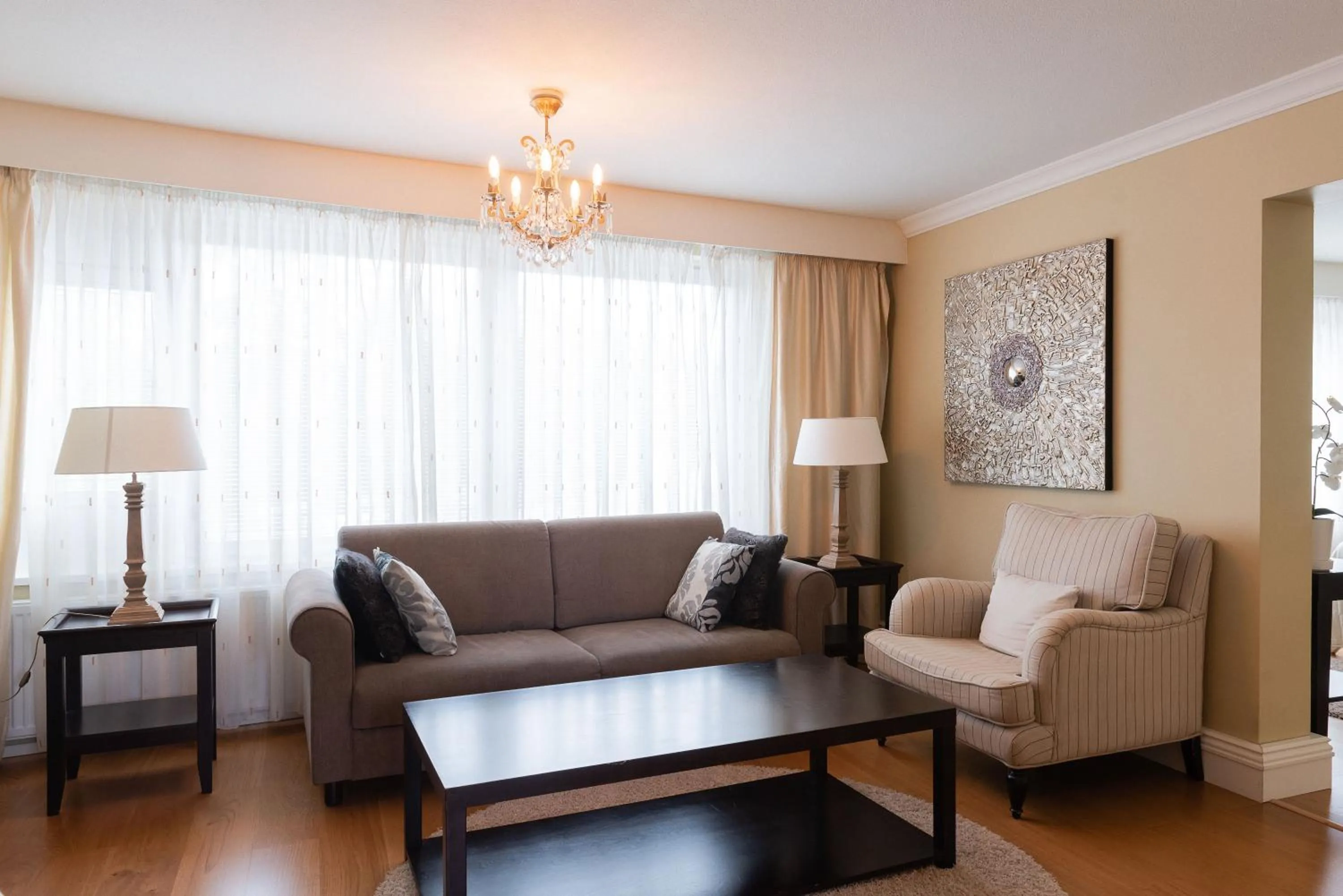 Living room in Hotel Sorsanpesä