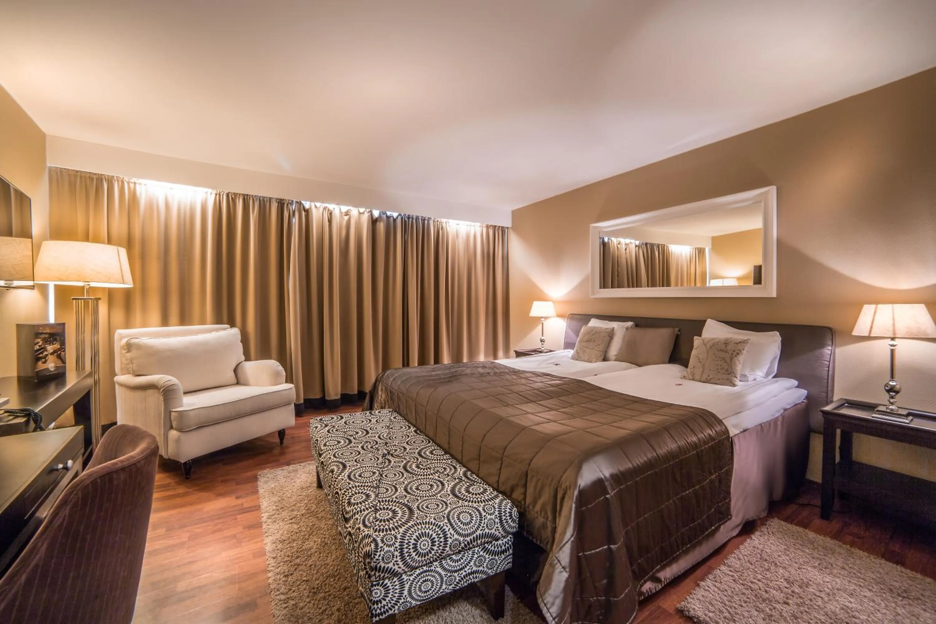 Photo of the whole room, Bed in Hotel Sorsanpesä