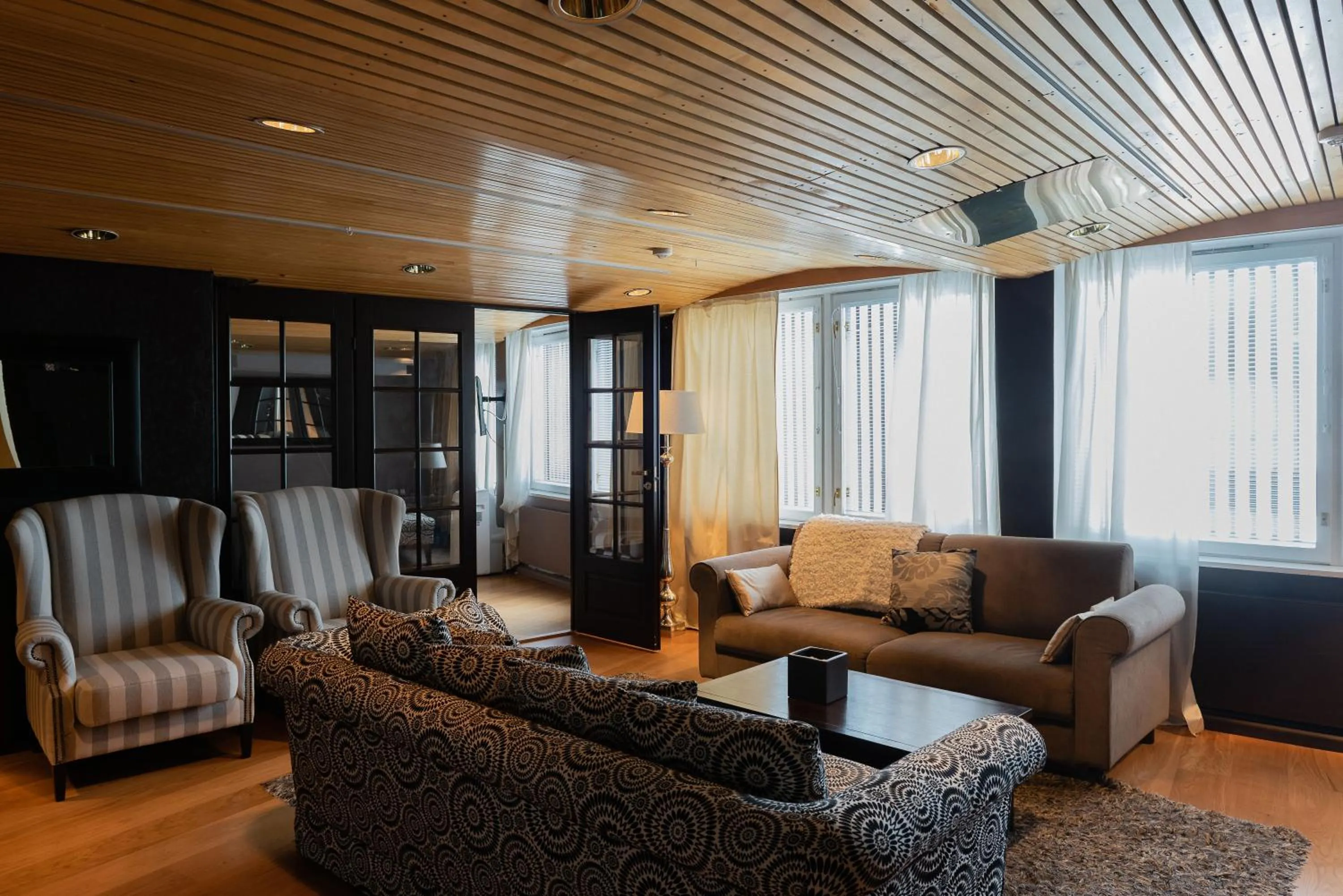 Living room in Hotel Sorsanpesä