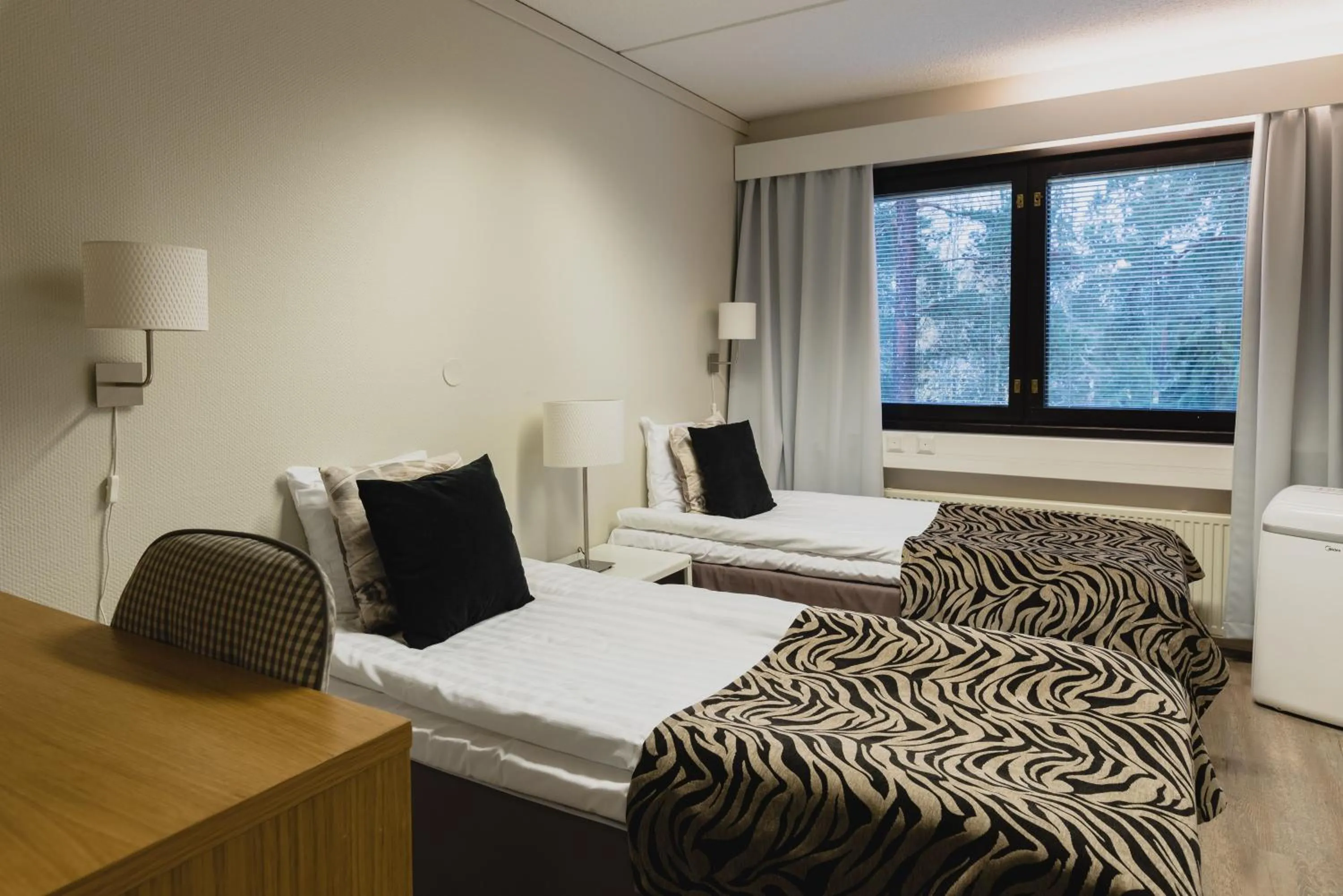 Bedroom, Bed in Hotel Sorsanpesä