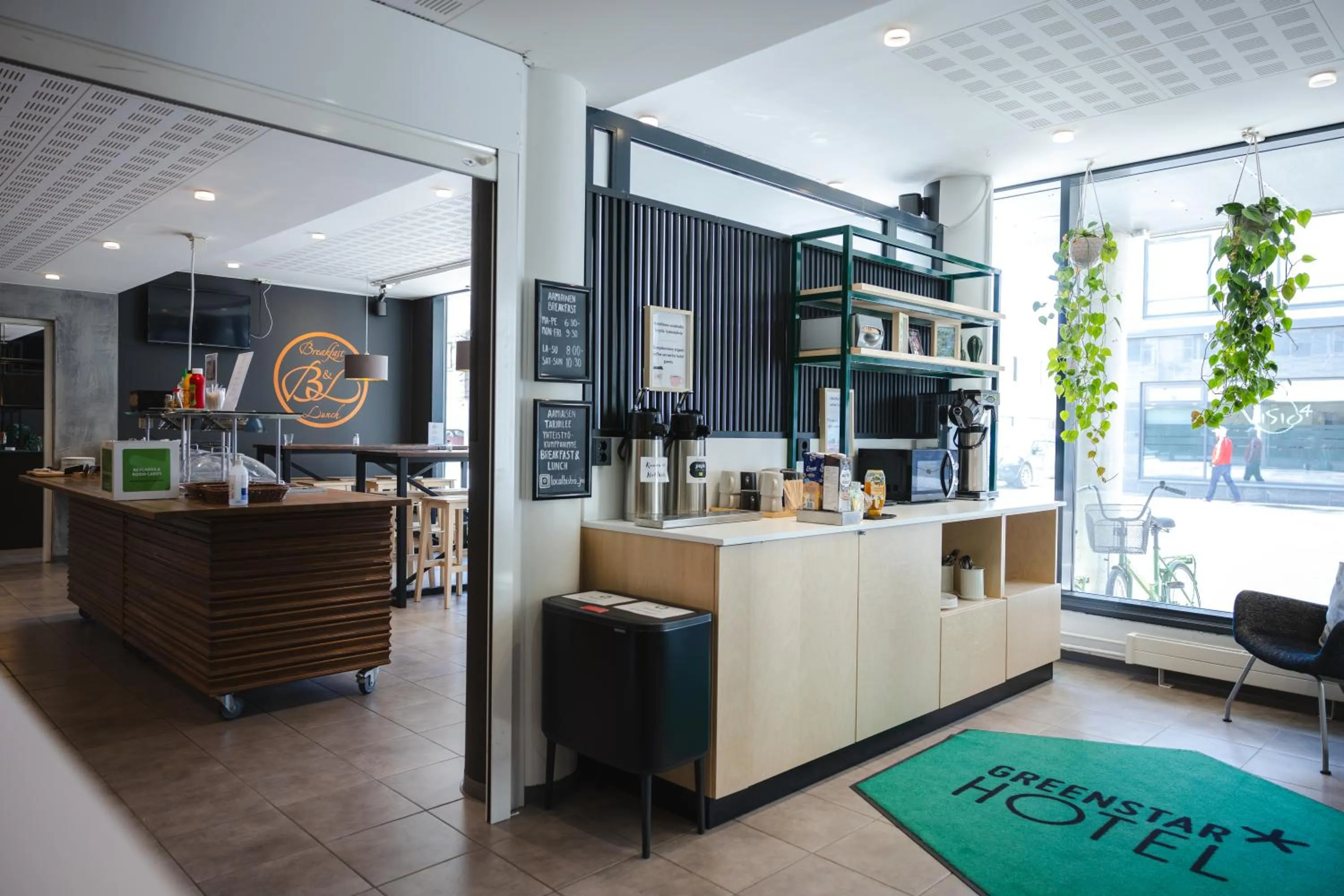 Breakfast in GreenStar Hotel Joensuu