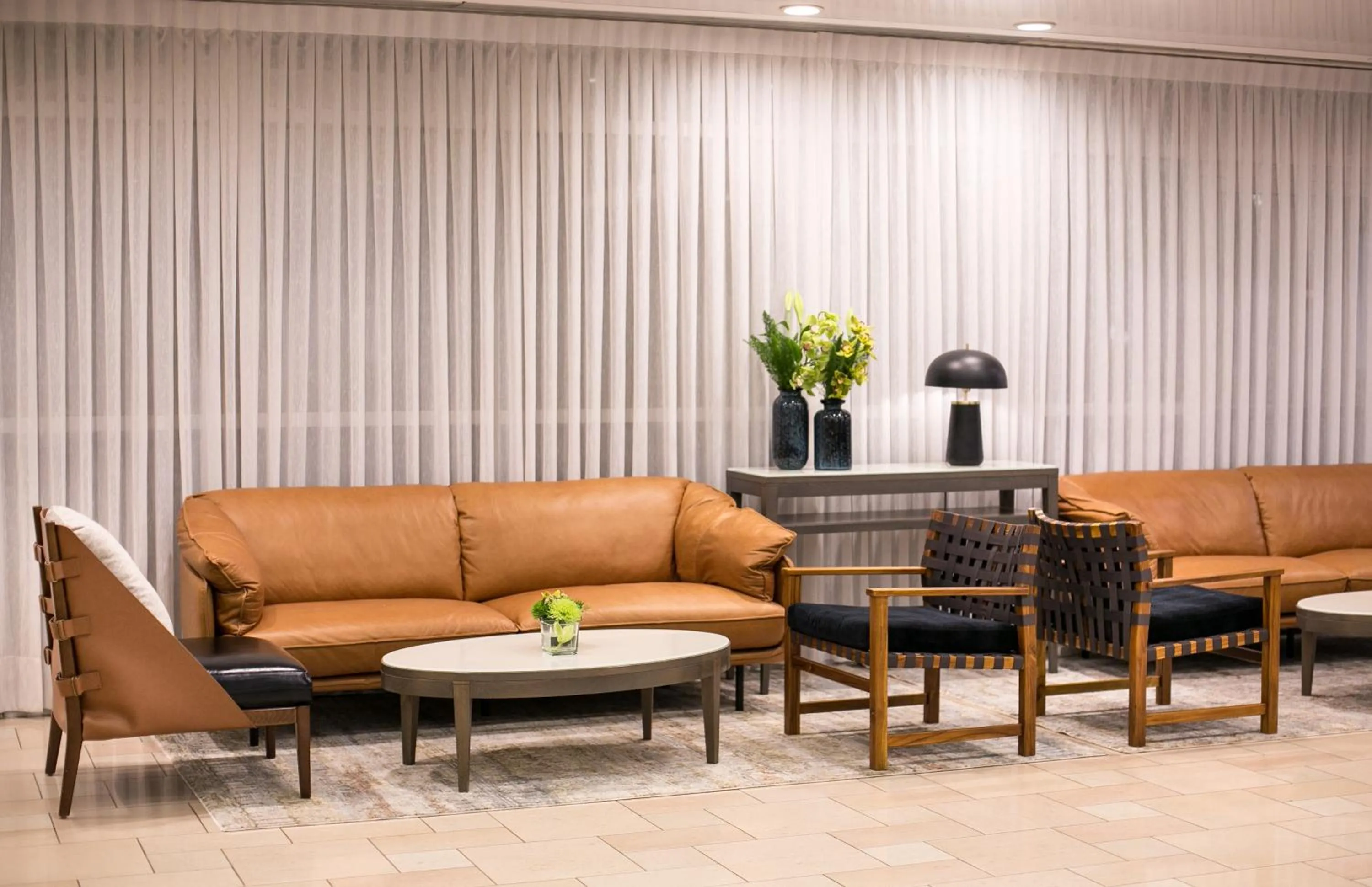 Lobby or reception in Hotel Yehuda