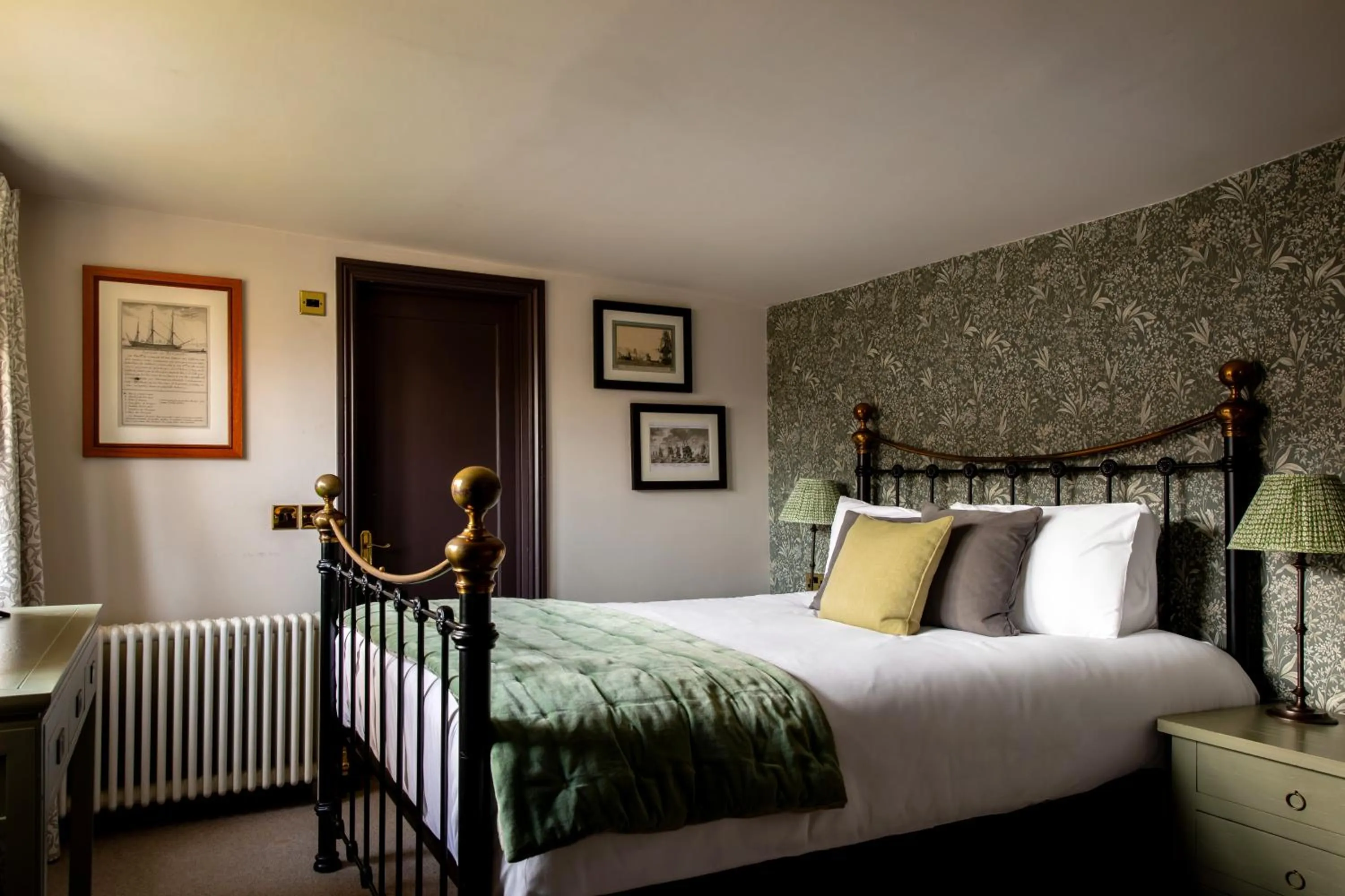 Bed in The Crown Inn