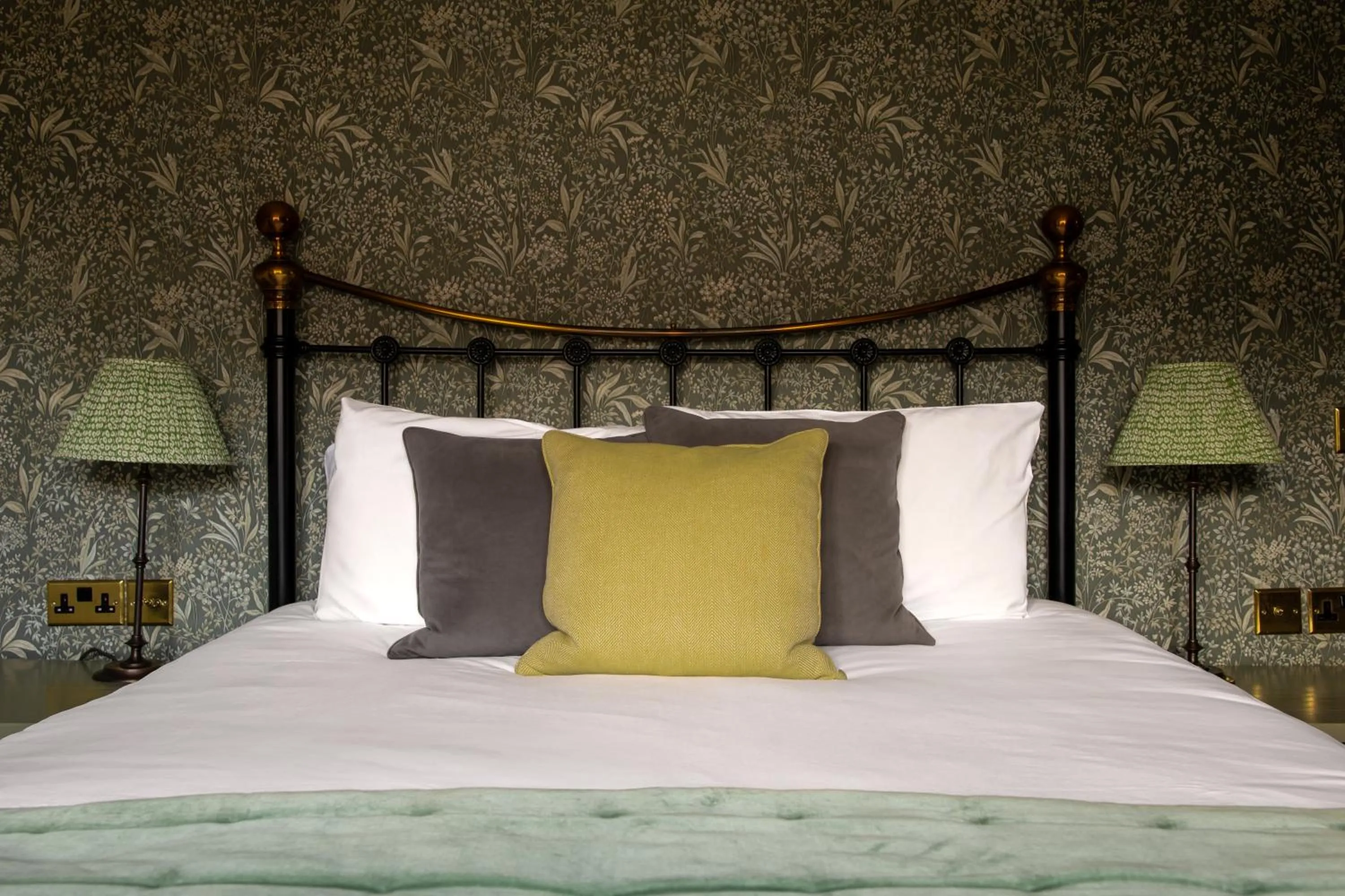 Bed in The Crown Inn