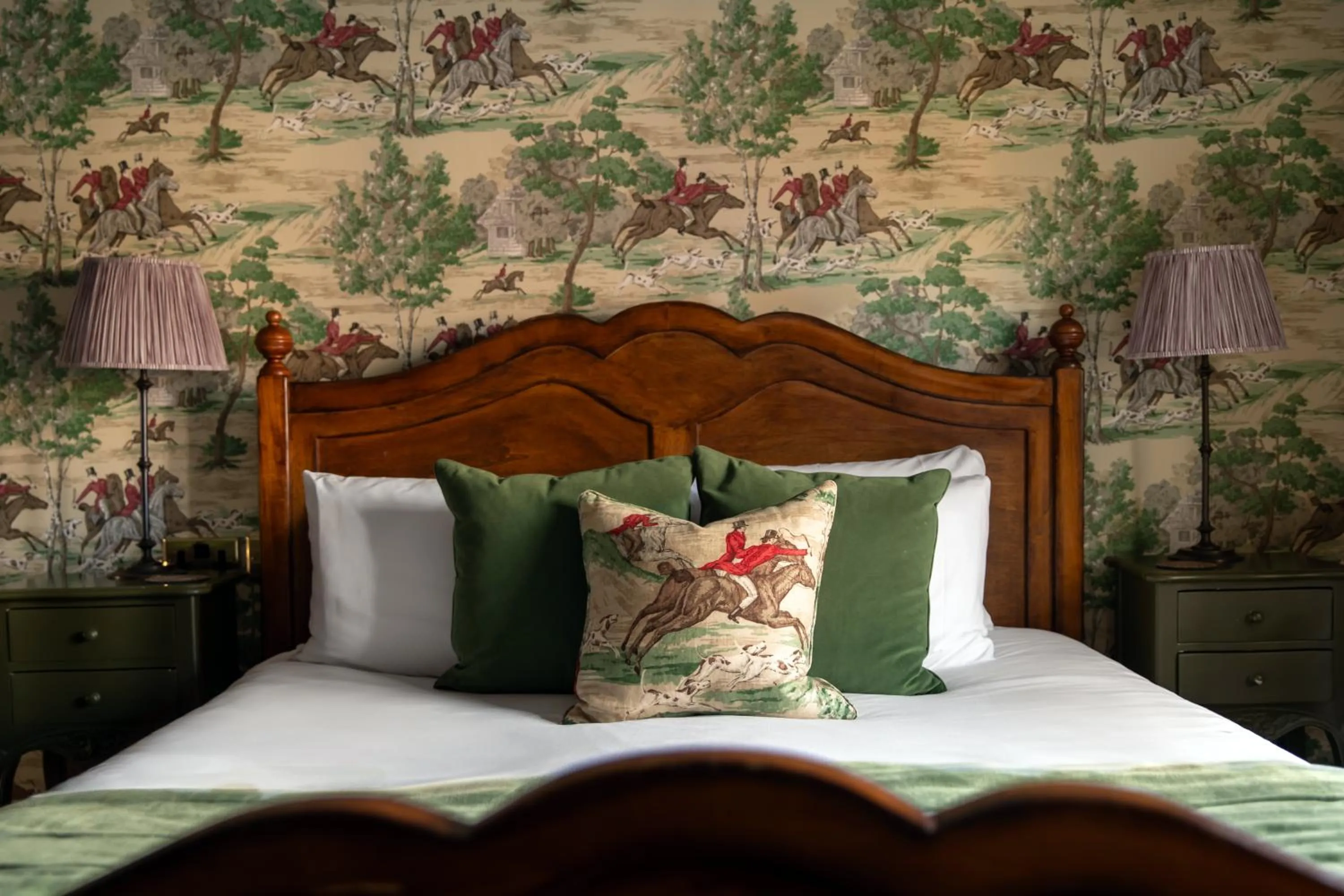 Bed in The Crown Inn