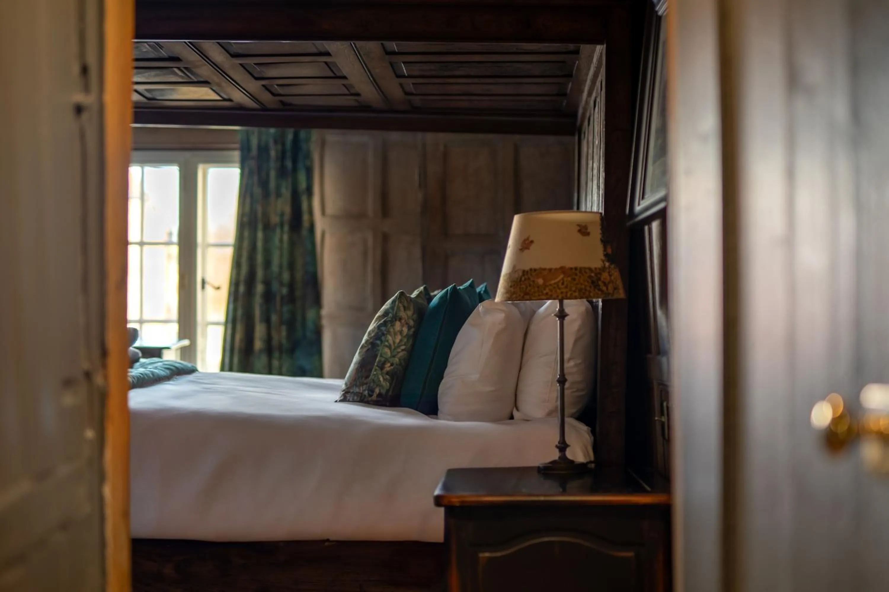 Bed in The Crown Inn