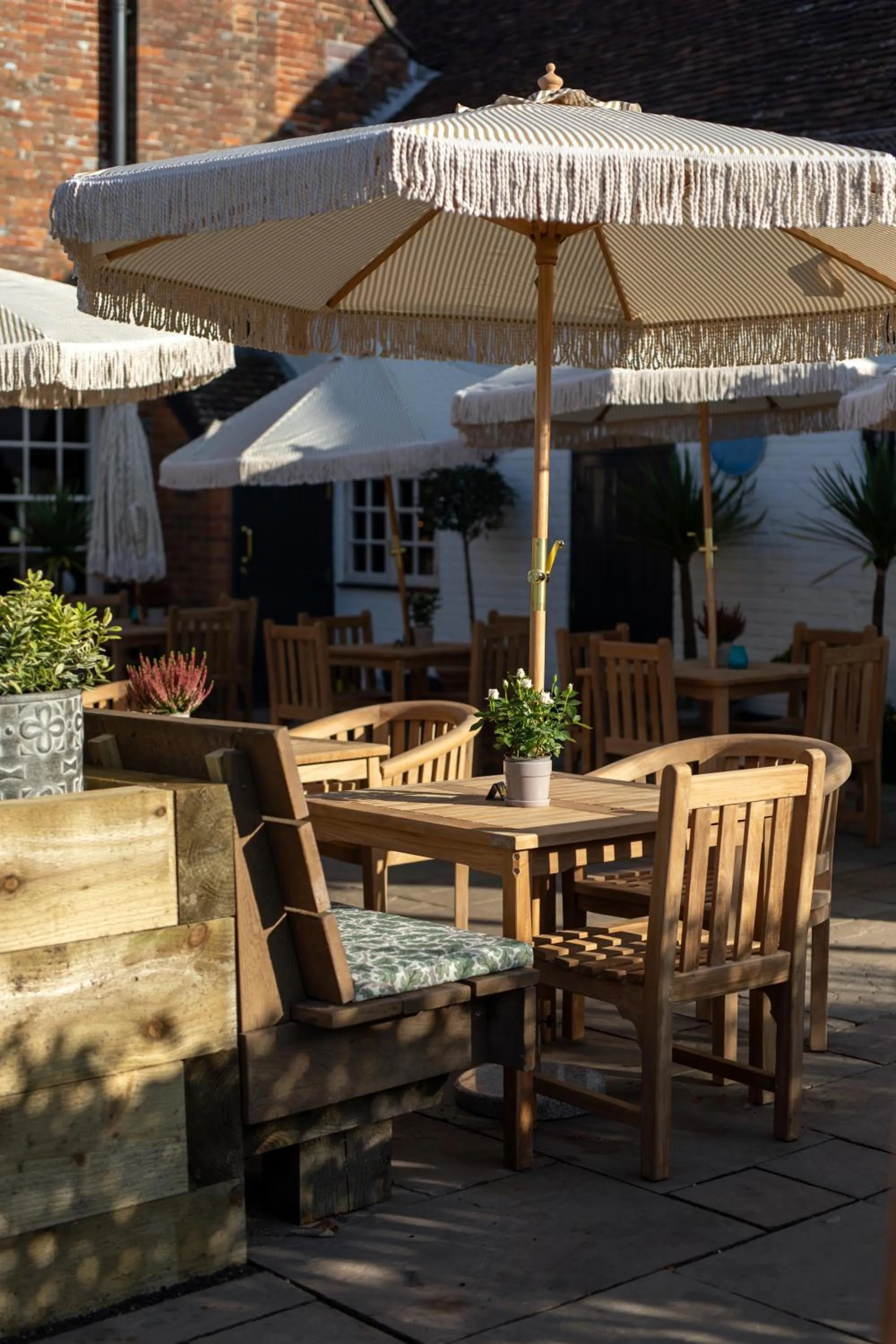 Garden in The Crown Inn