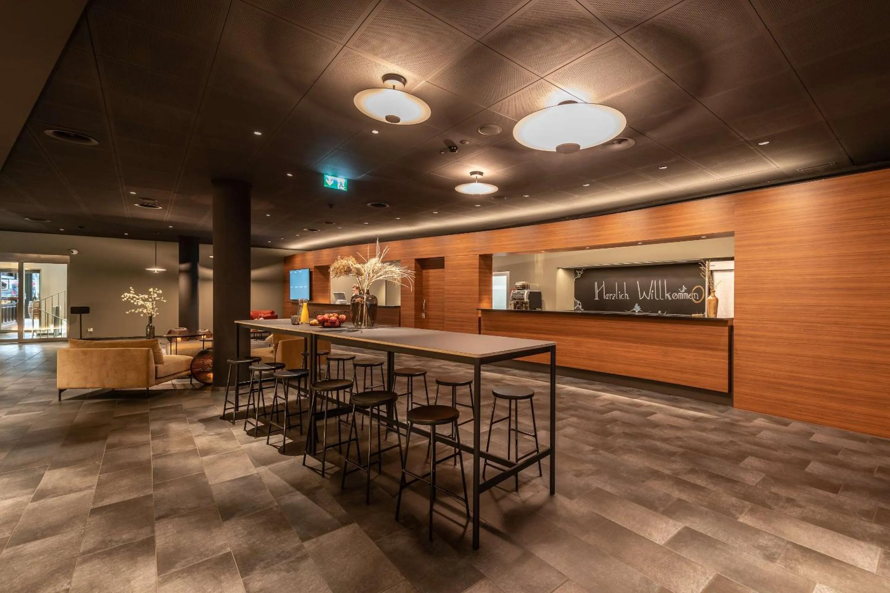 Lobby or reception in Hotel Spirgarten