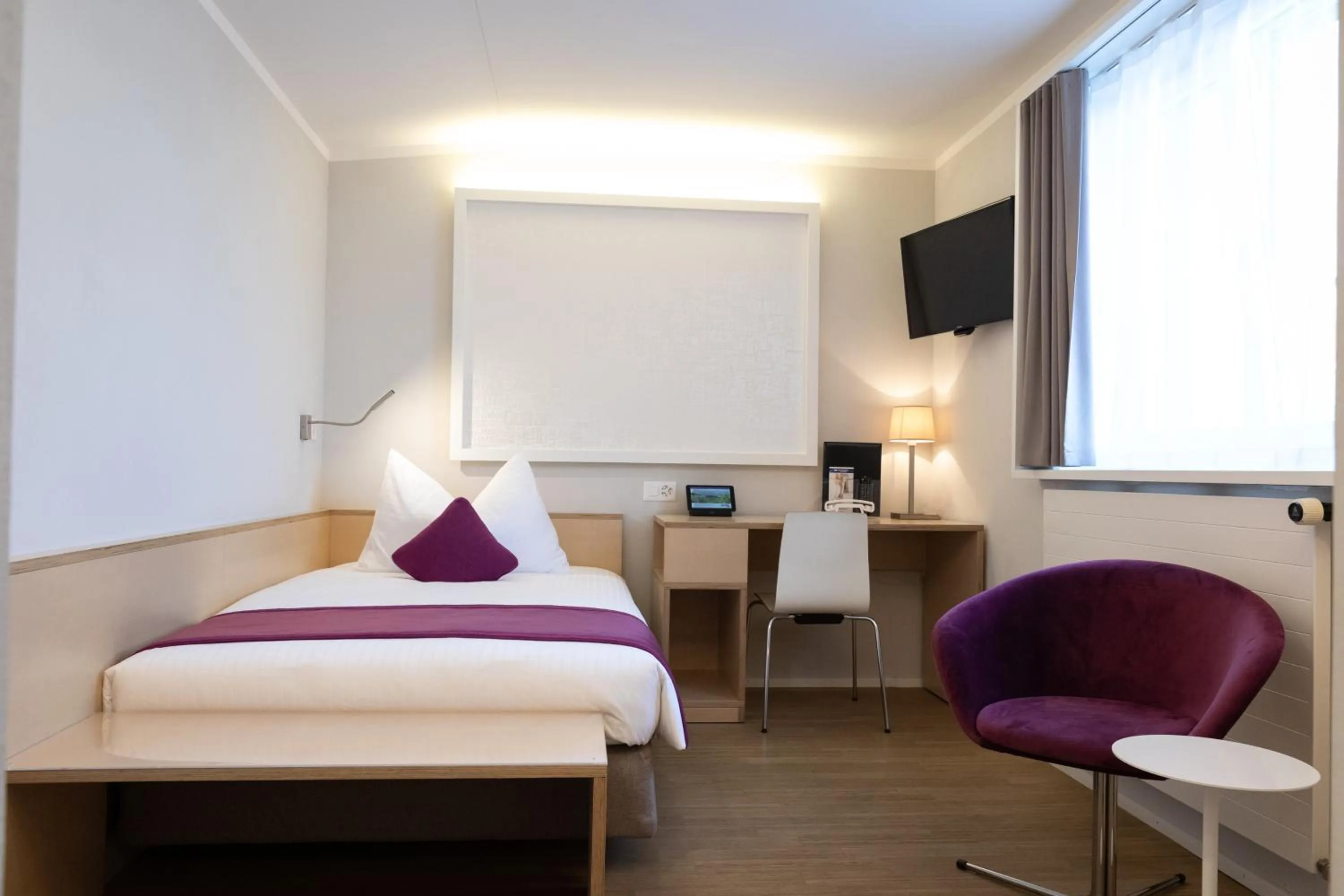 Bed in Hotel Spirgarten