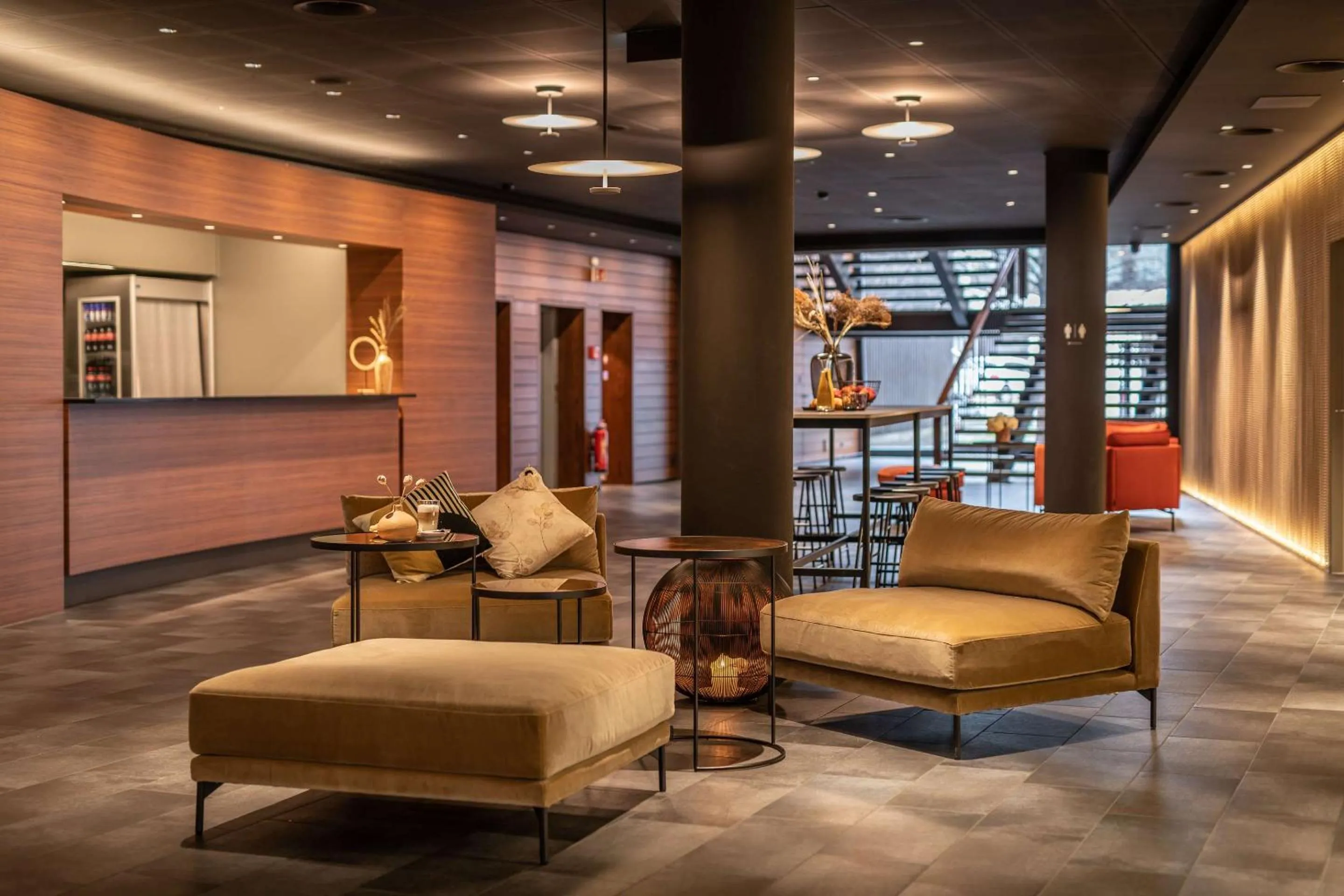 Lobby or reception in Hotel Spirgarten