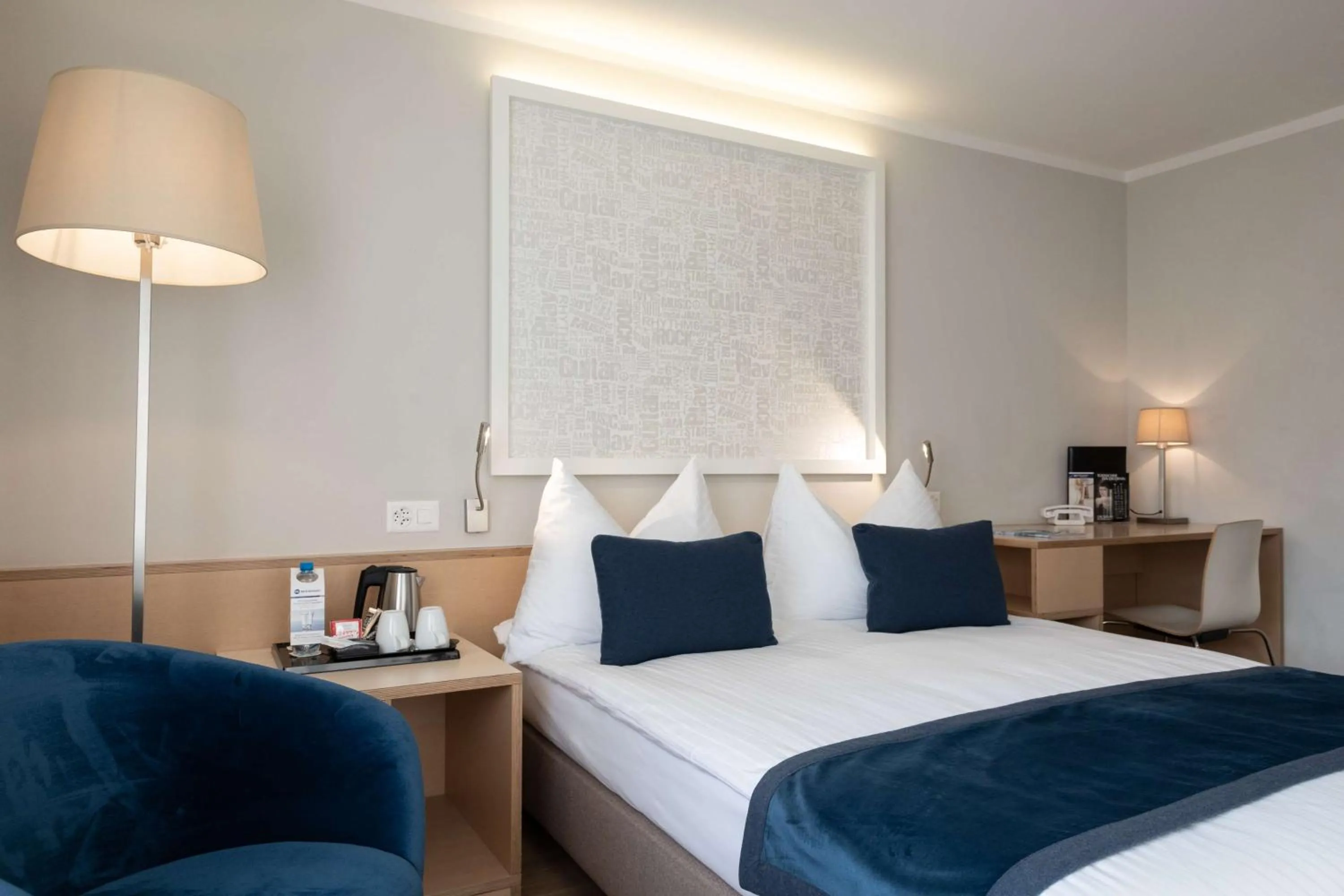 Photo of the whole room, Bed in Hotel Spirgarten