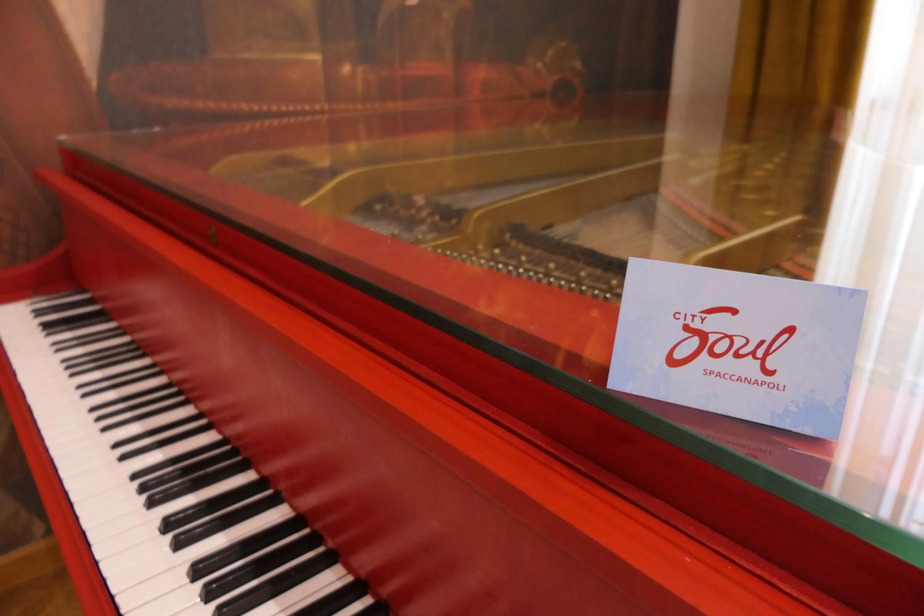 Decorative detail in Spaccanapoli B&B City Soul