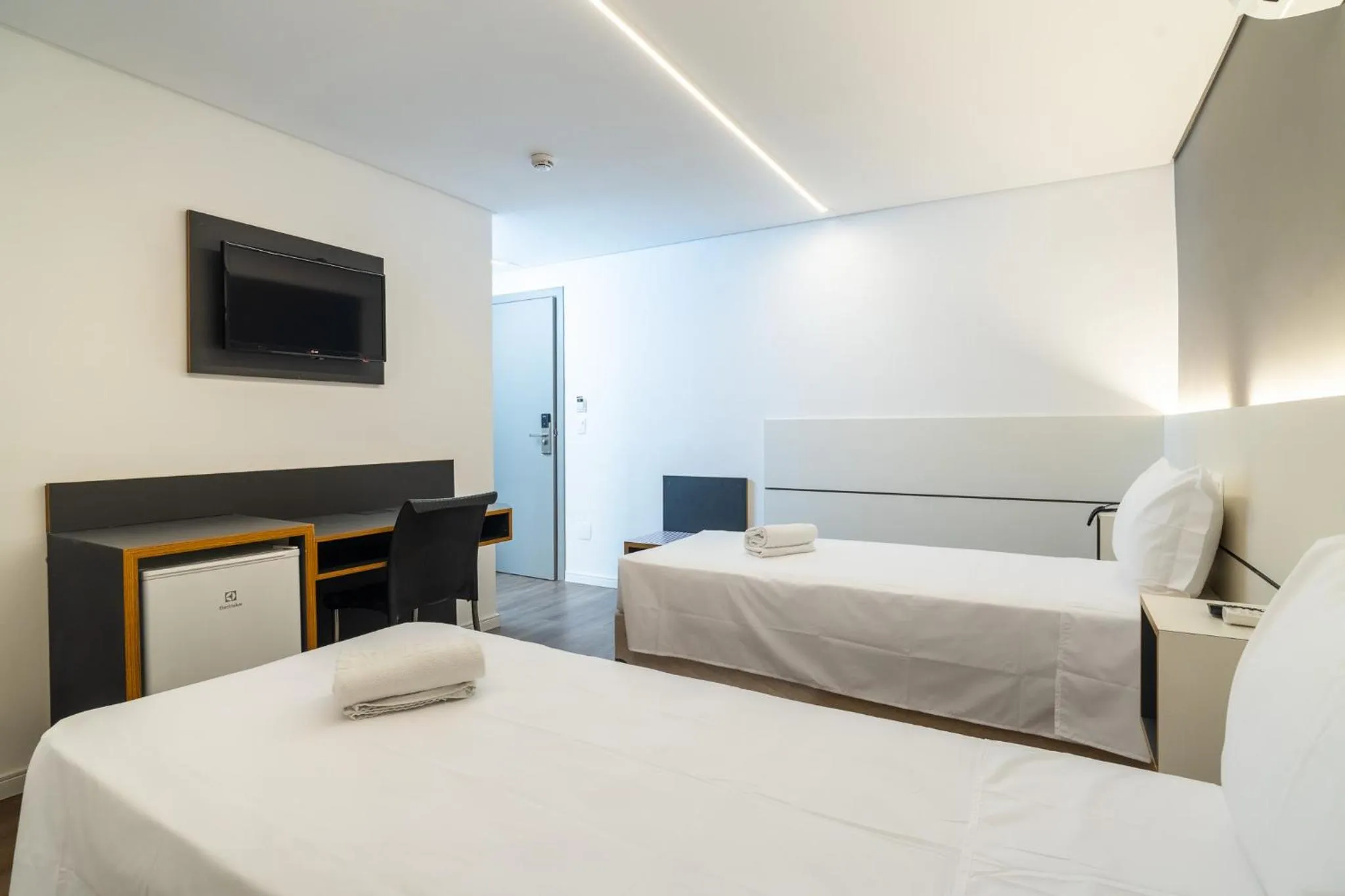 Bed in Uniclass Hotel Lapa