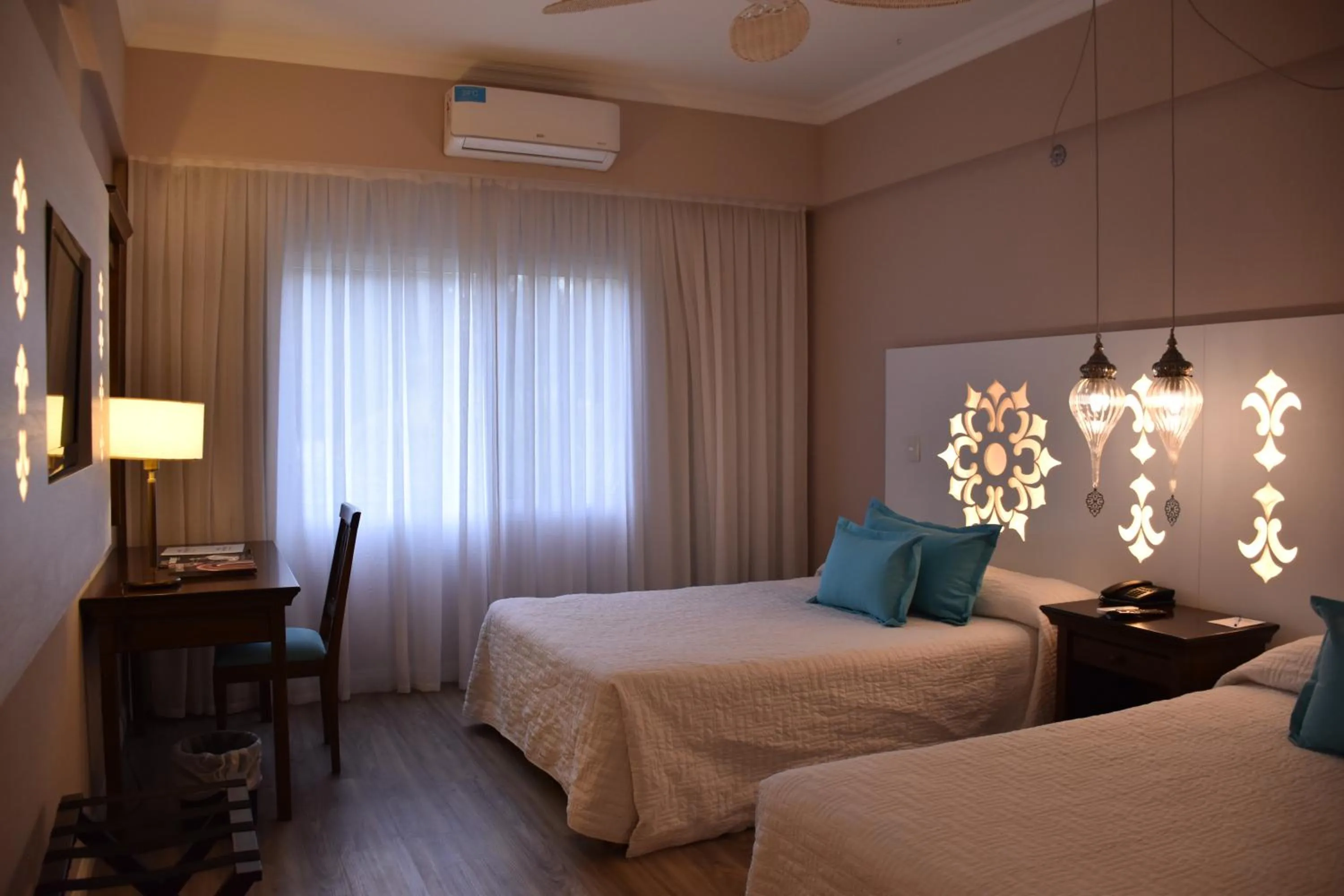 Bed in Howard Johnson Pilar Resort Spa & Convention Center