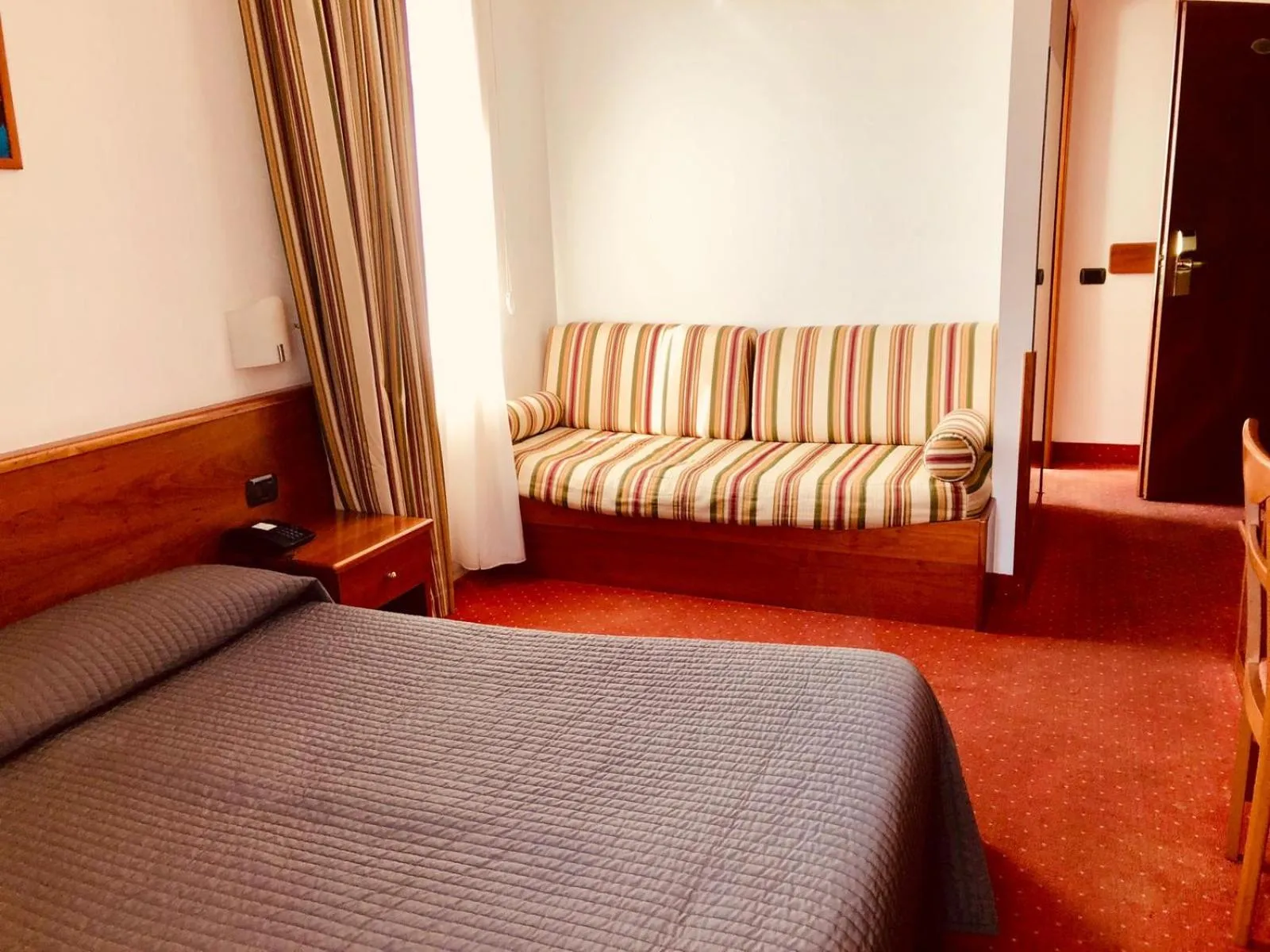 Bed in Hotel Serenella