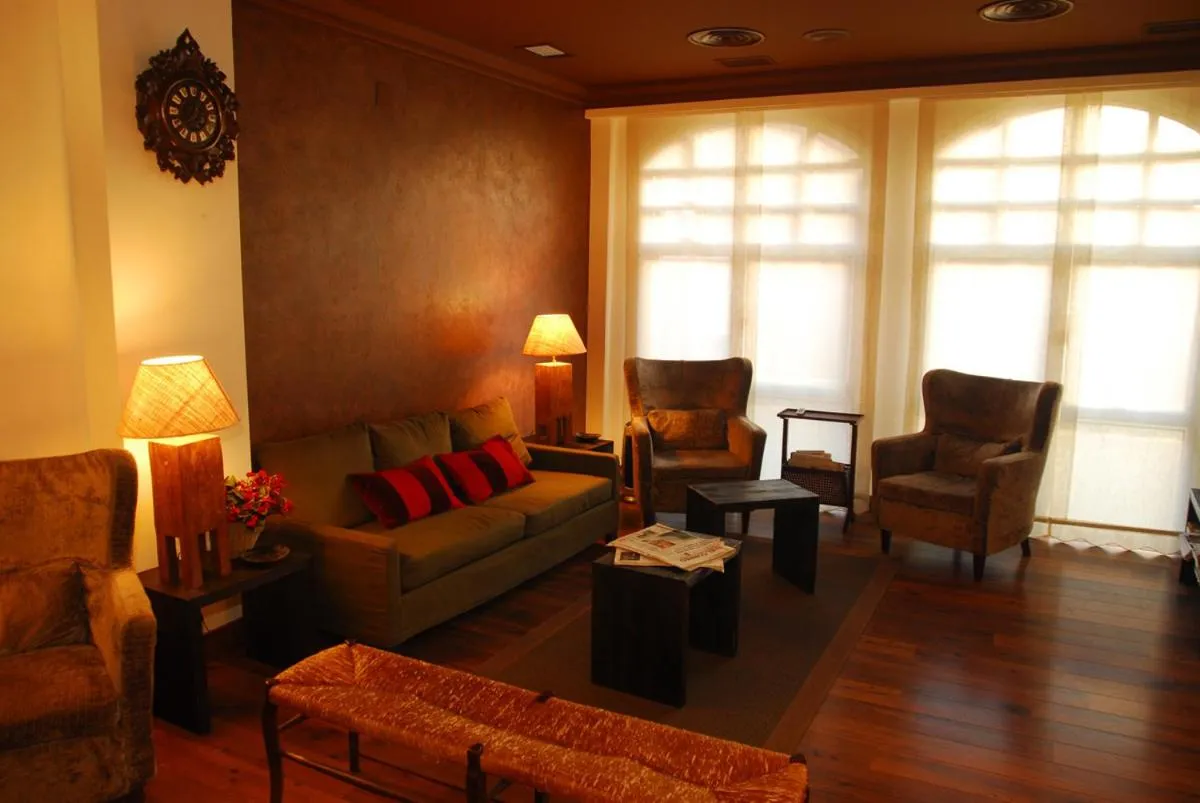 Communal lounge/ TV room in Hotel Iguareña