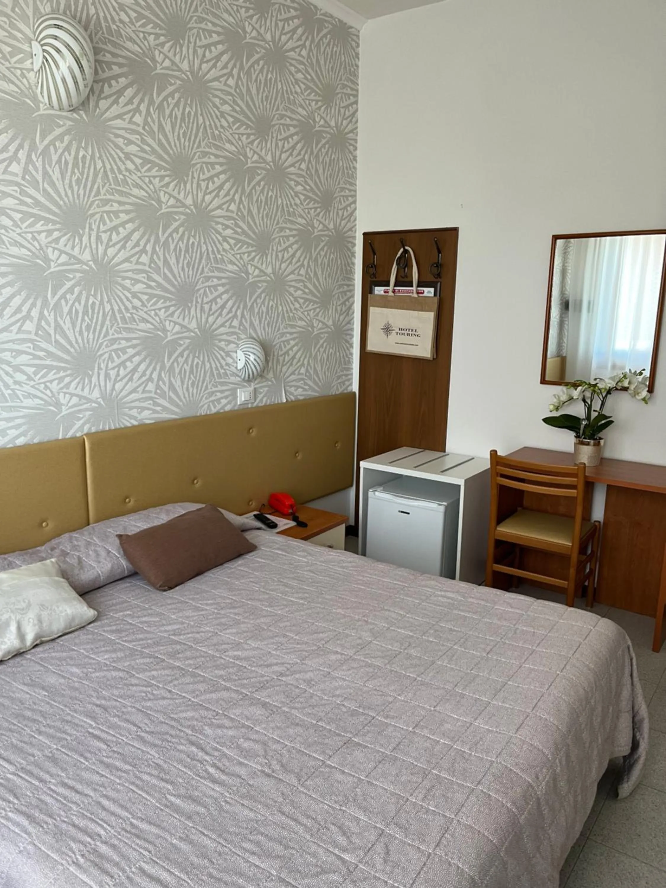 Bed in Hotel Touring