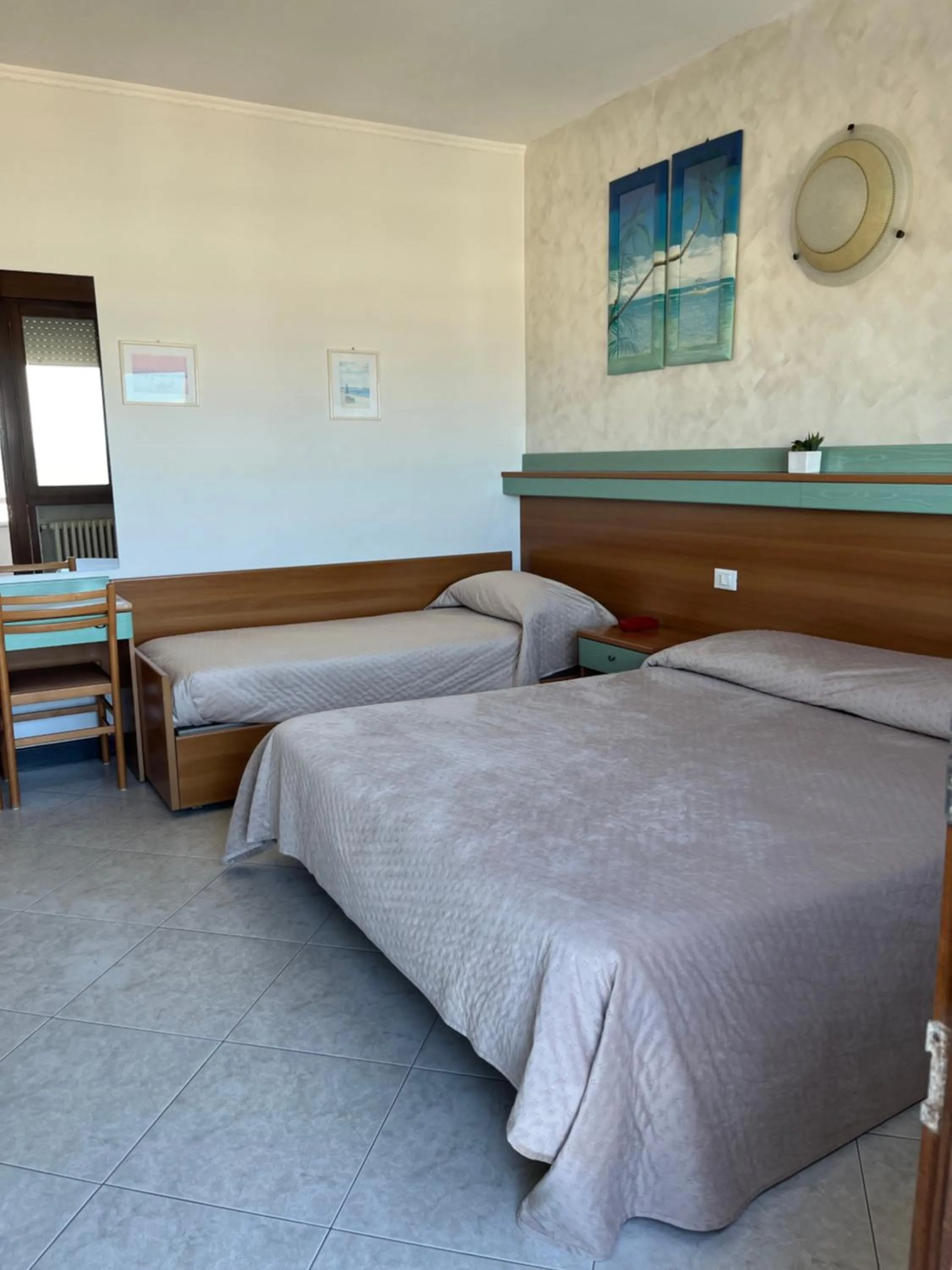 Bed in Hotel Touring