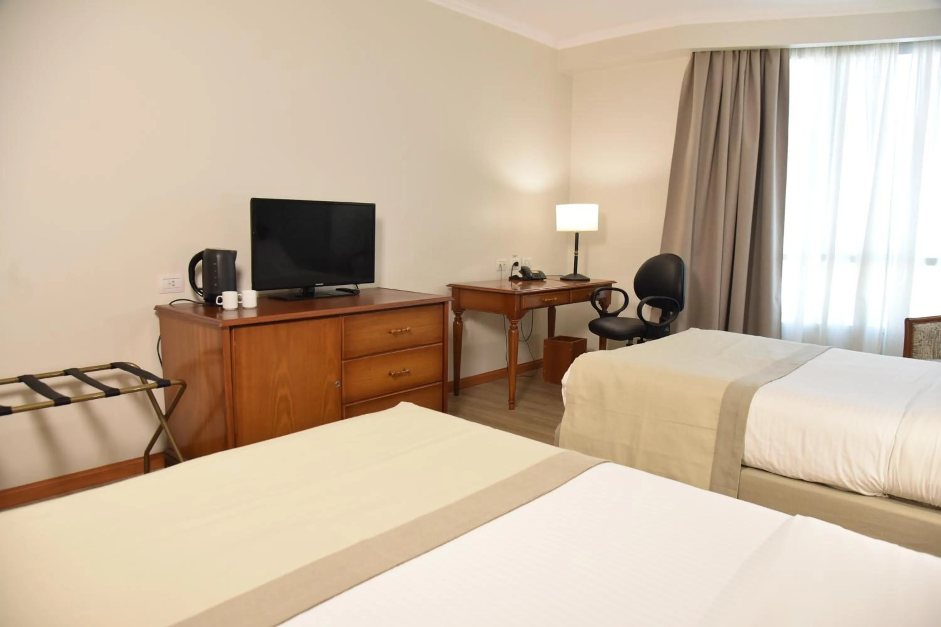 Photo of the whole room, Bed in InterTower Hotel