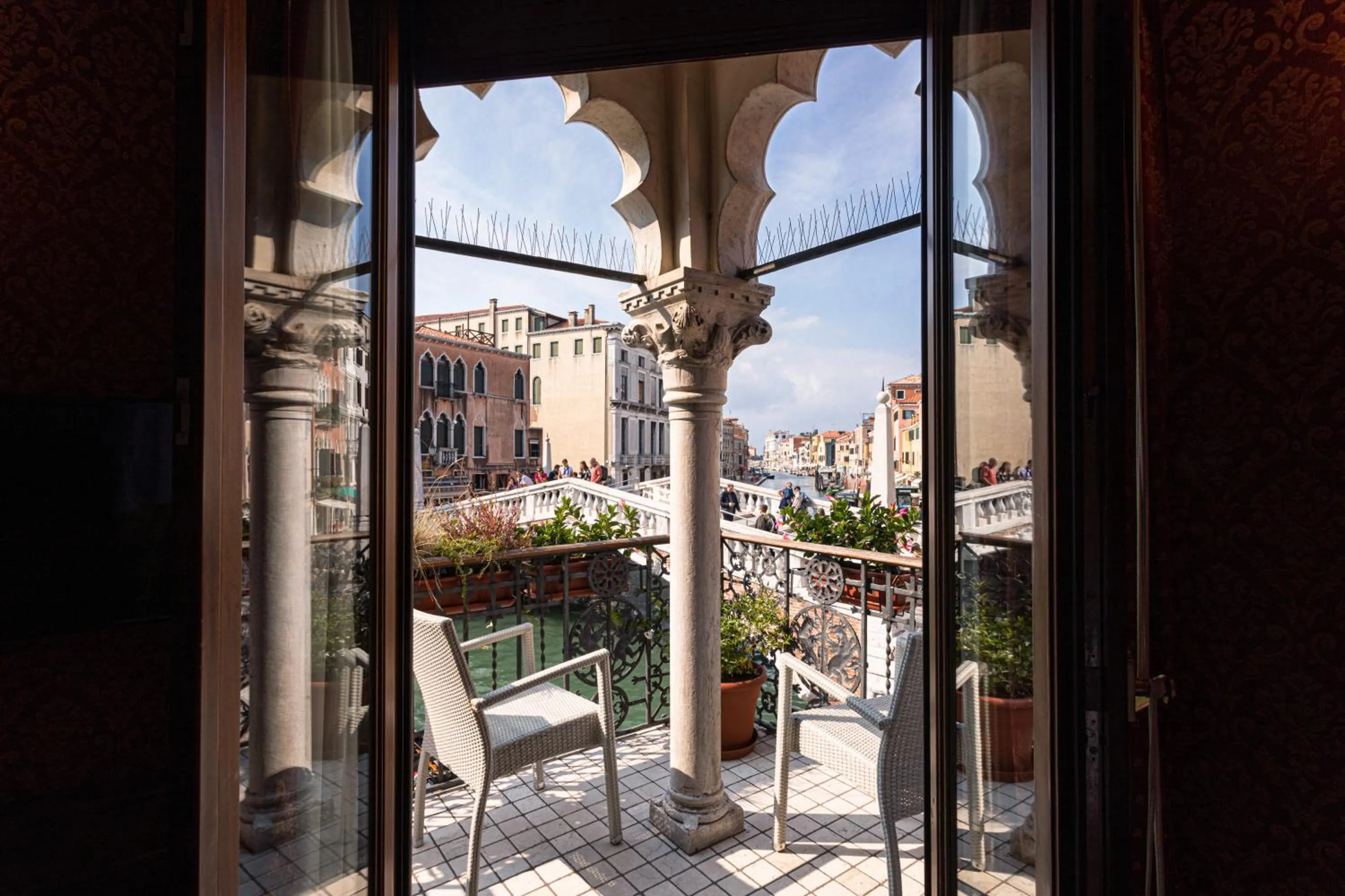Balcony/Terrace in Palazzina Veneziana
