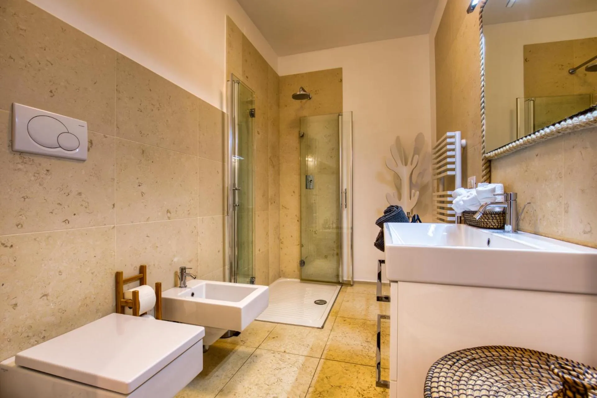 Bathroom in Residenze Longhi