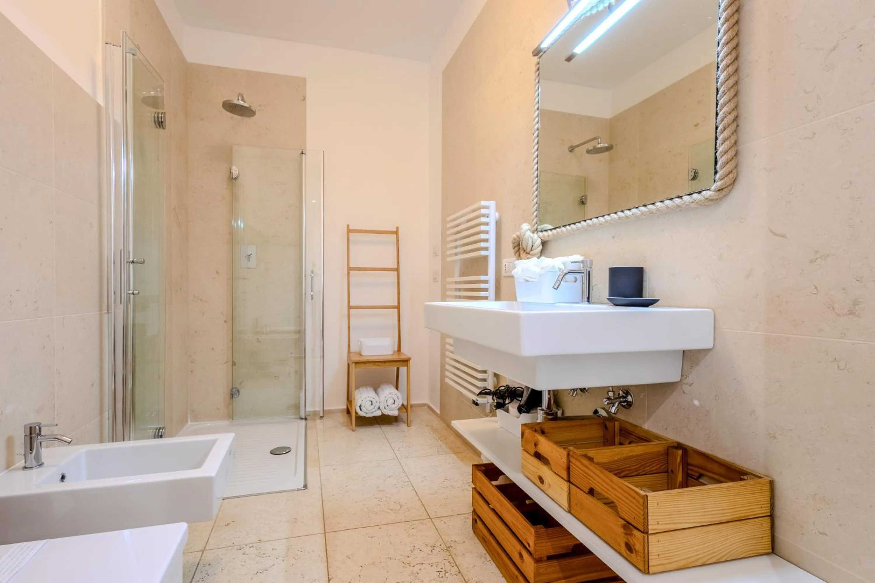 Shower in Residenze Longhi