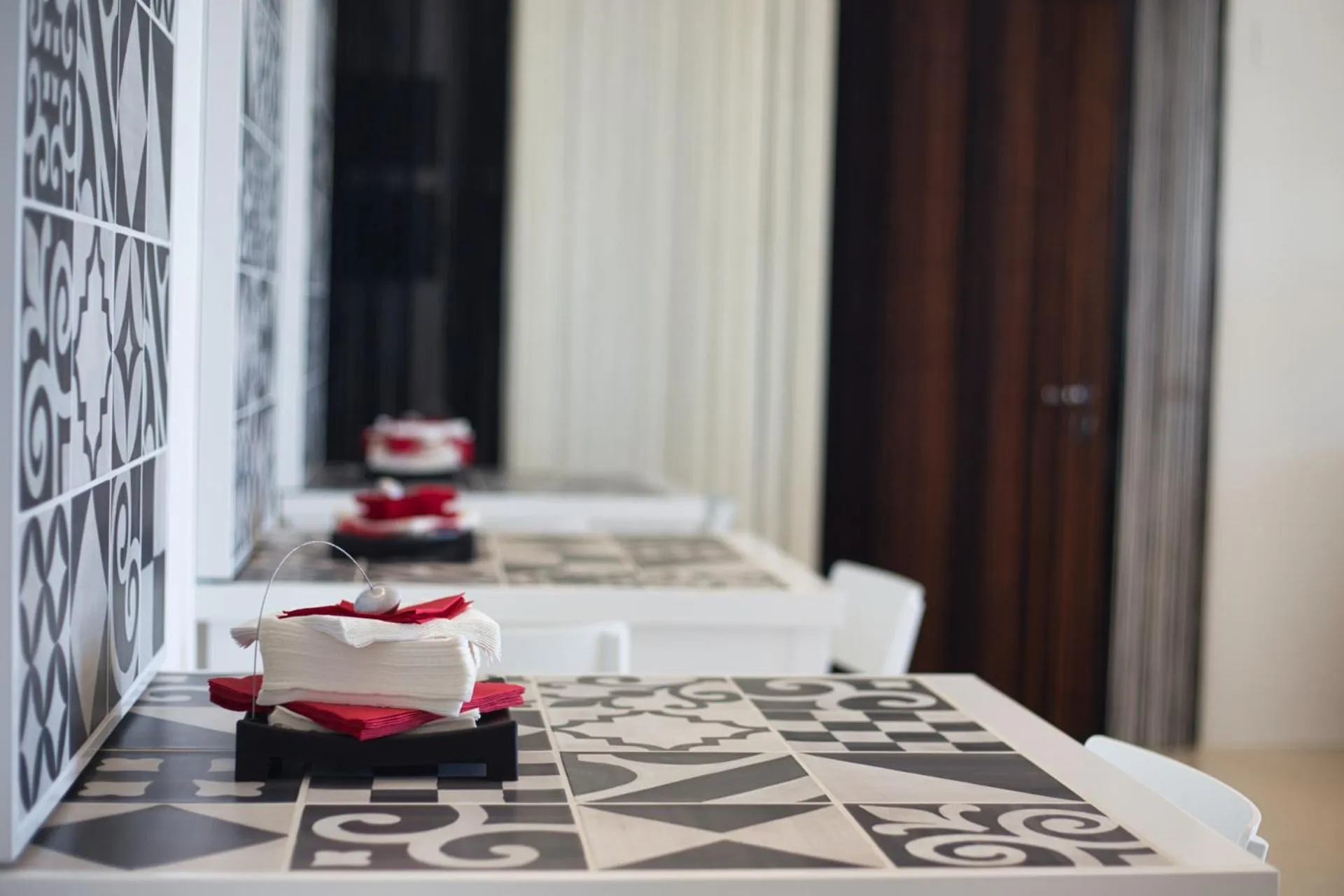 Dining area, Bed in Residenze Longhi