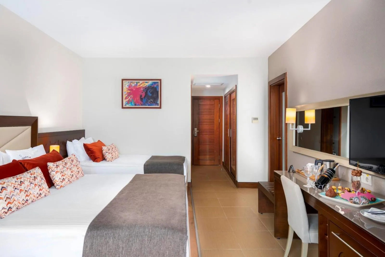 Bed in Leodikya Kirman Premium - Ultra All Inclusive