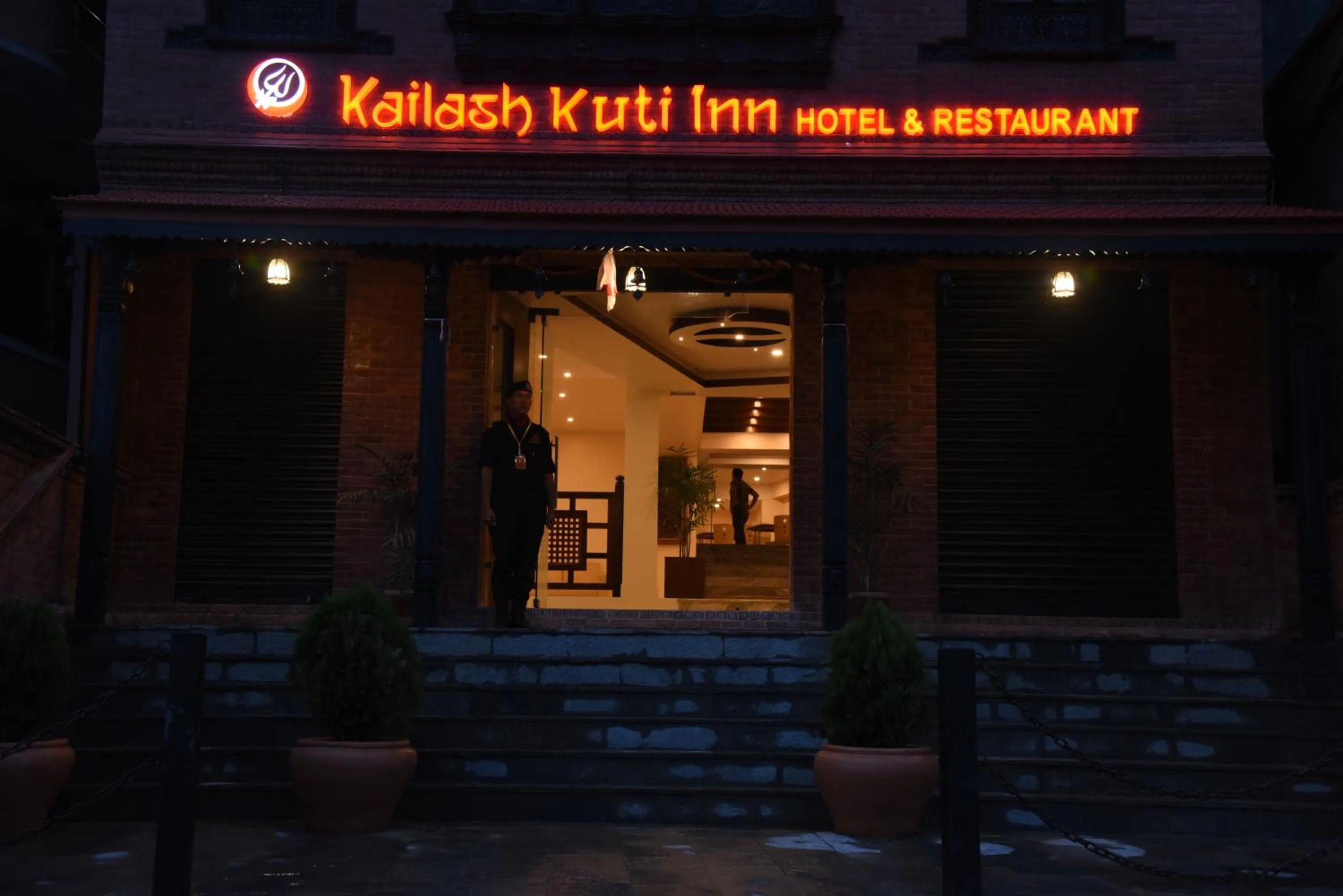 Facade/entrance in Kailash Kuti Inn