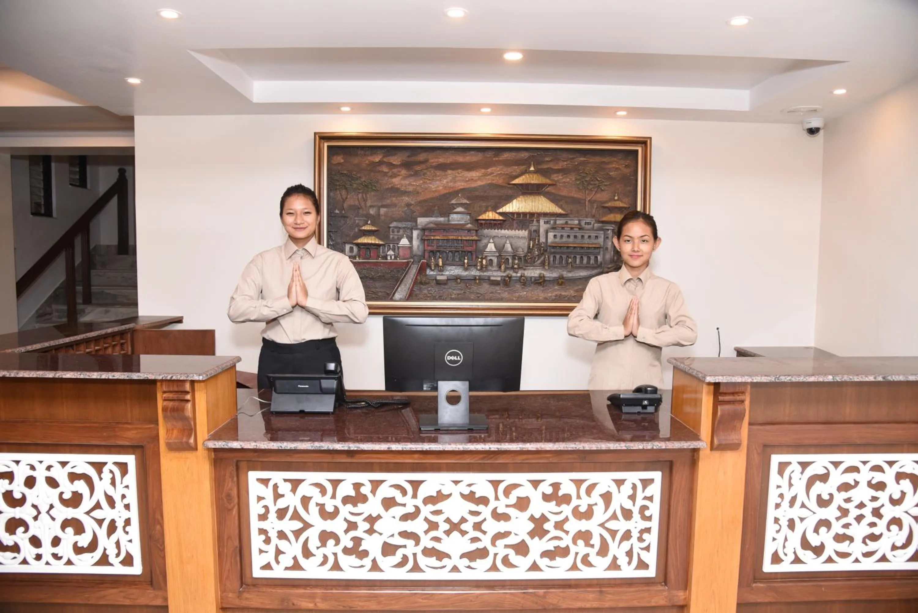 Lobby or reception in Kailash Kuti Inn