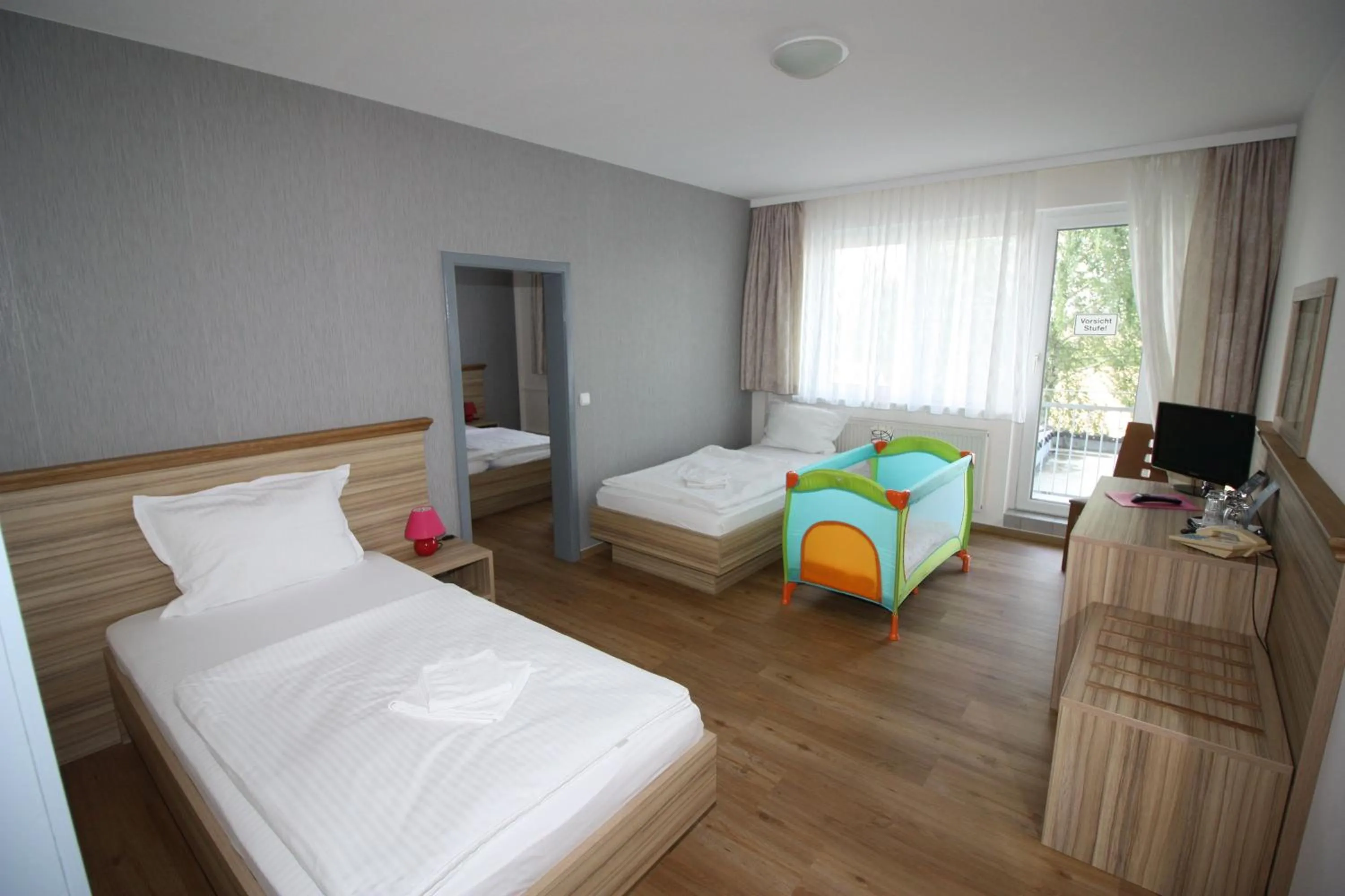 Photo of the whole room, Bed in Hotel Weimarer Berg