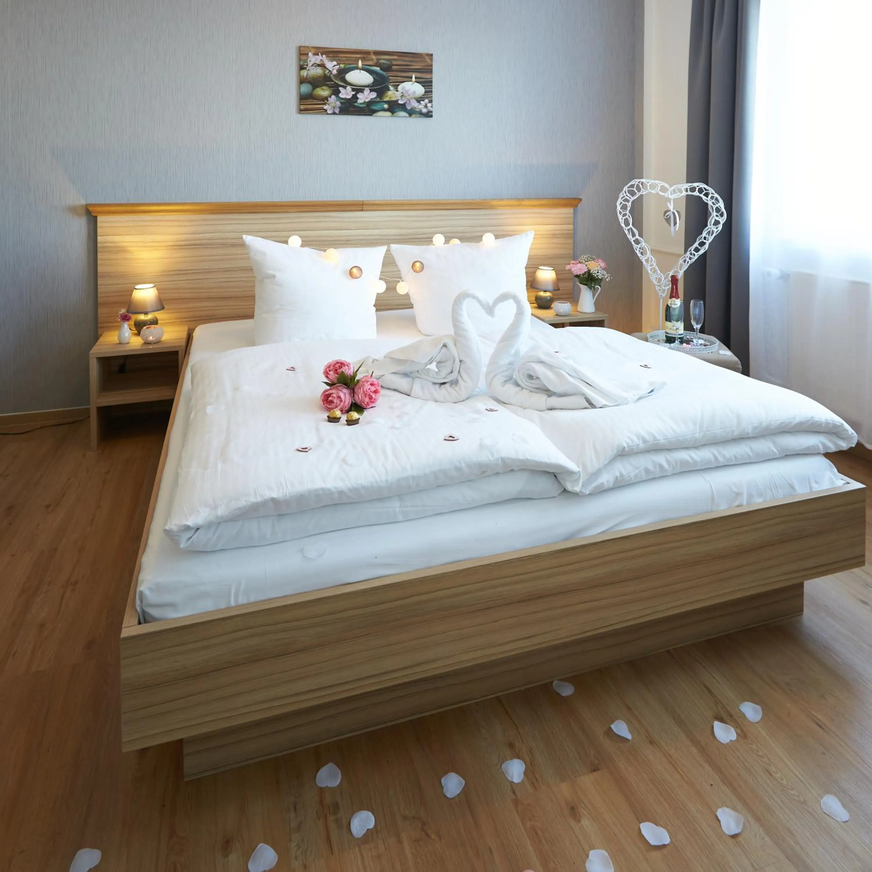 Bed in Hotel Weimarer Berg