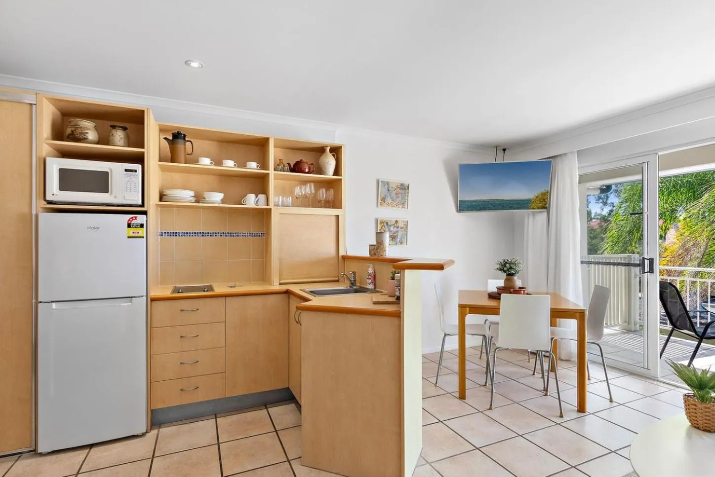 Kitchen or kitchenette in At The Sound Noosa