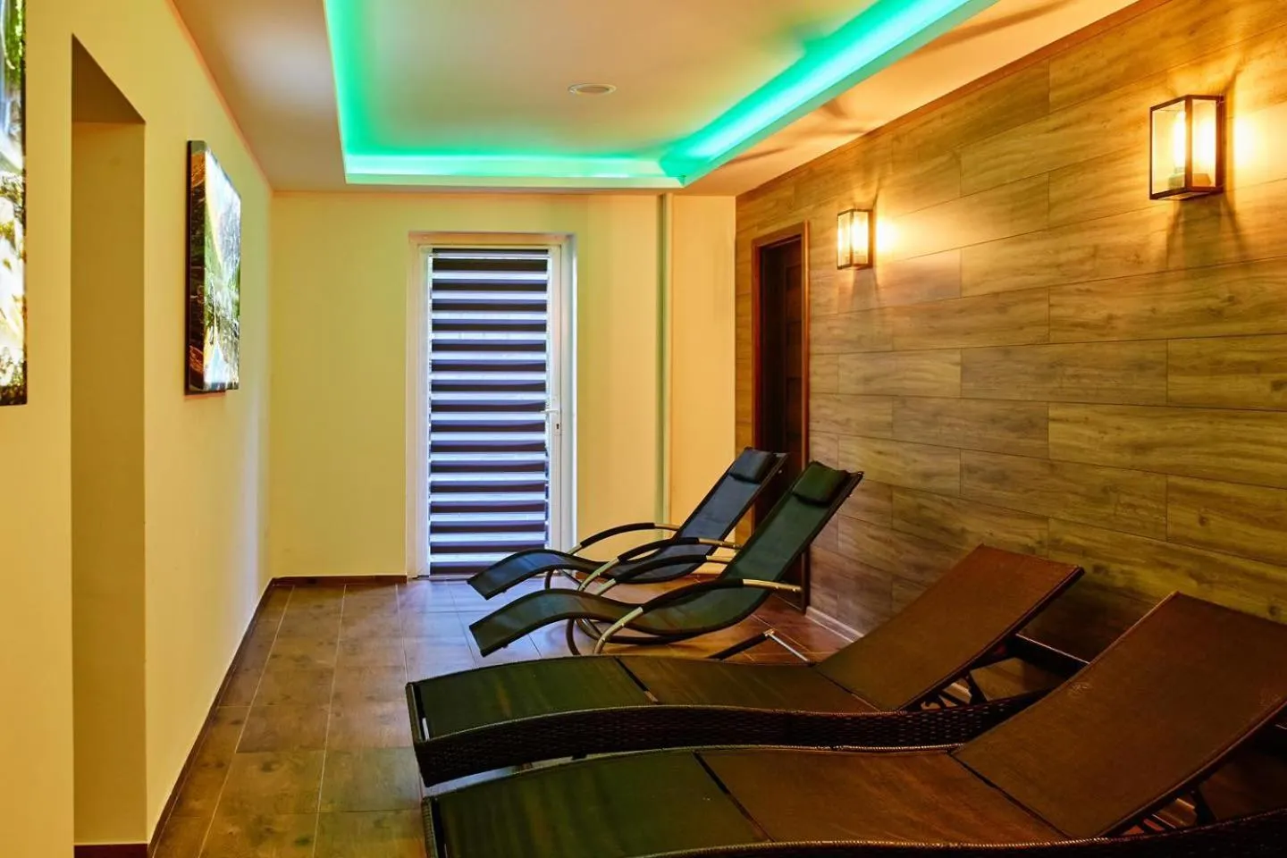 Sauna in Apartmany Fit Gym