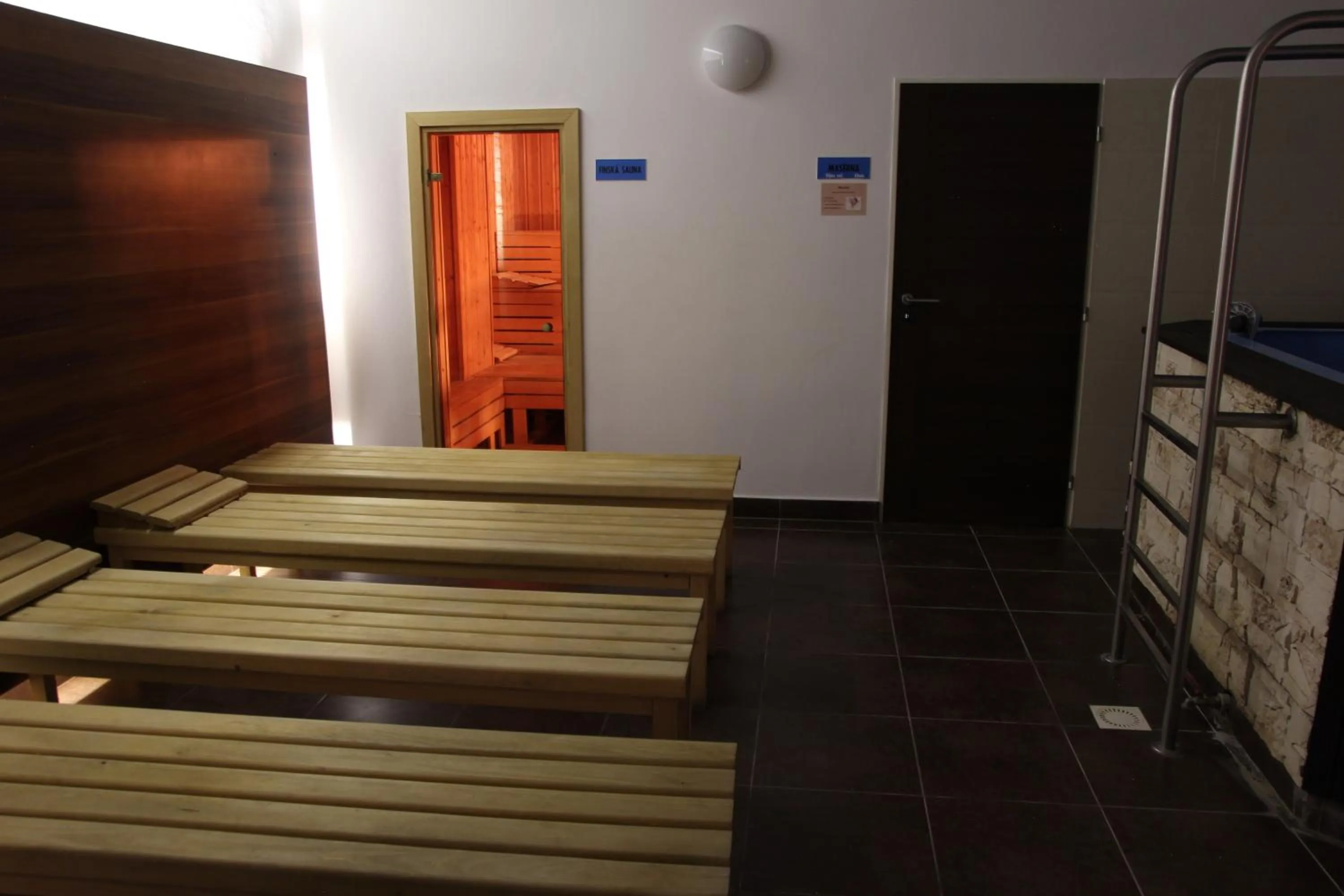 Sauna in Apartmany Fit Gym