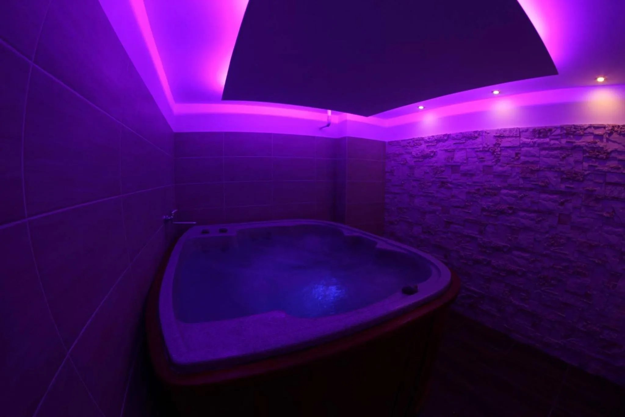 Hot Tub in Apartmany Fit Gym