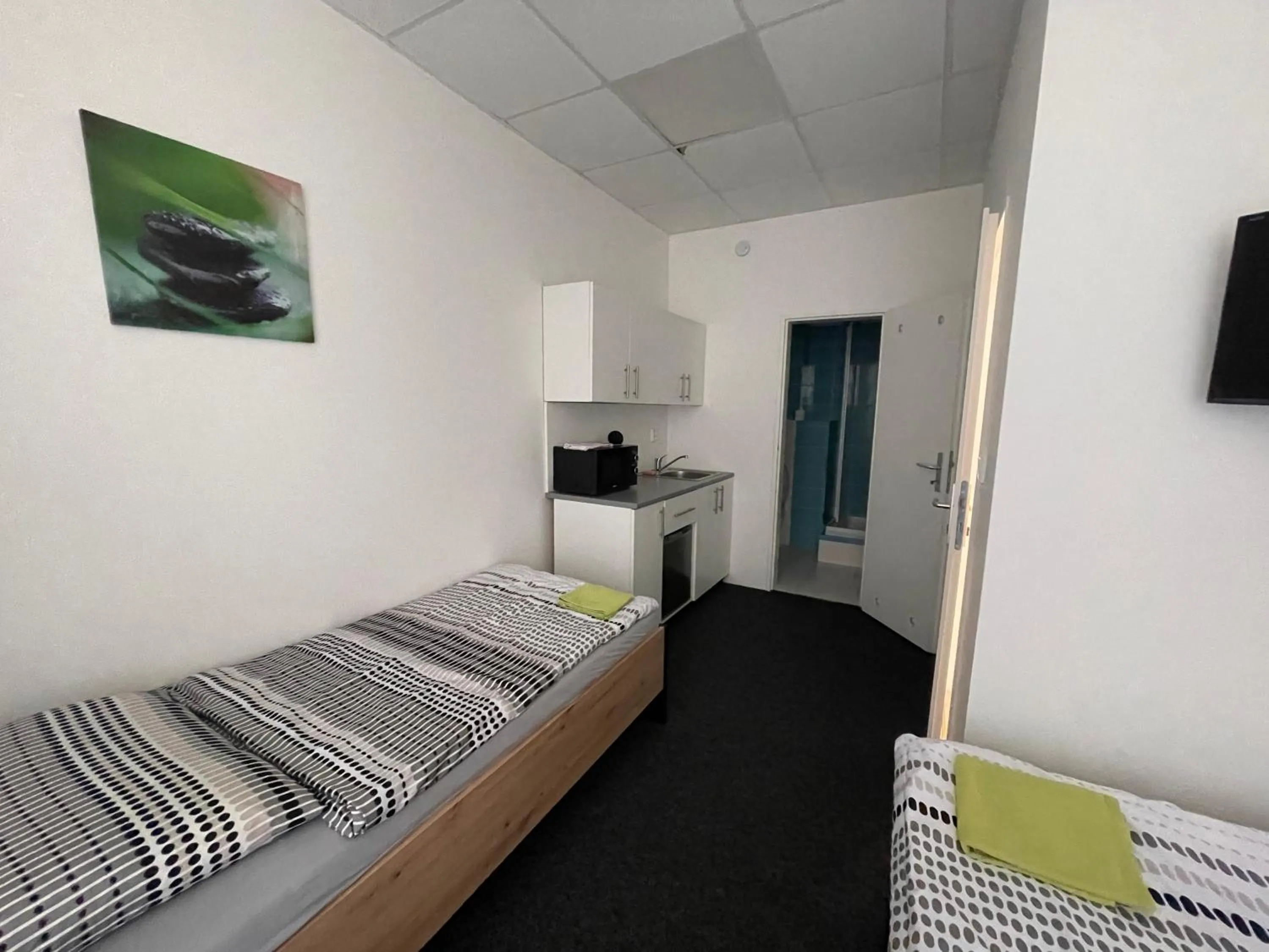 Bed in Apartmany Fit Gym