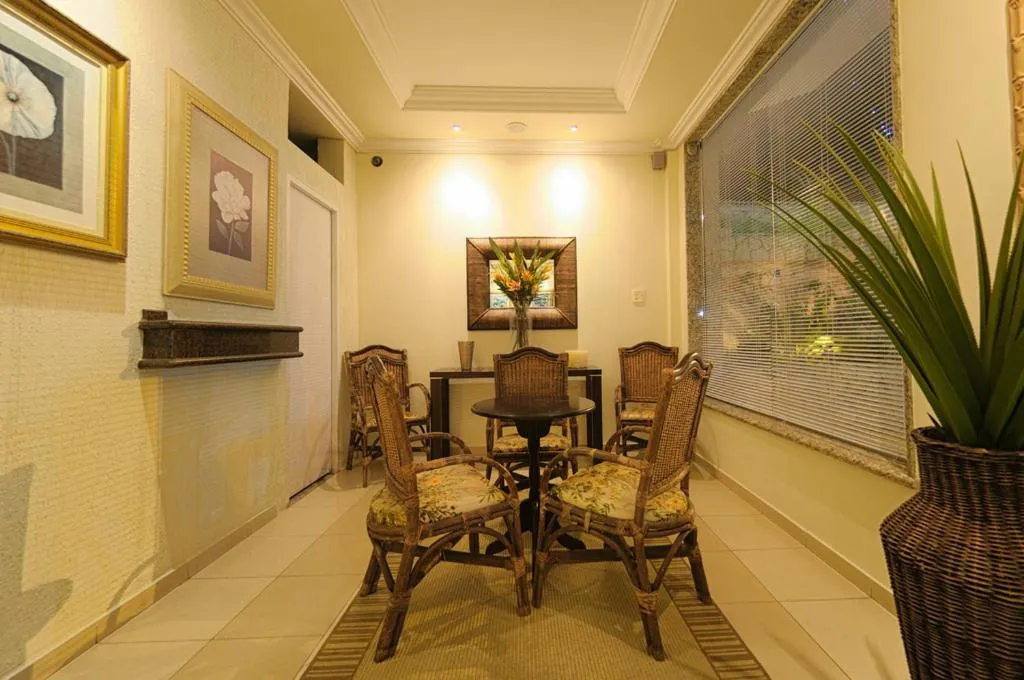 Seating area in Hotel Montana Serra Negra