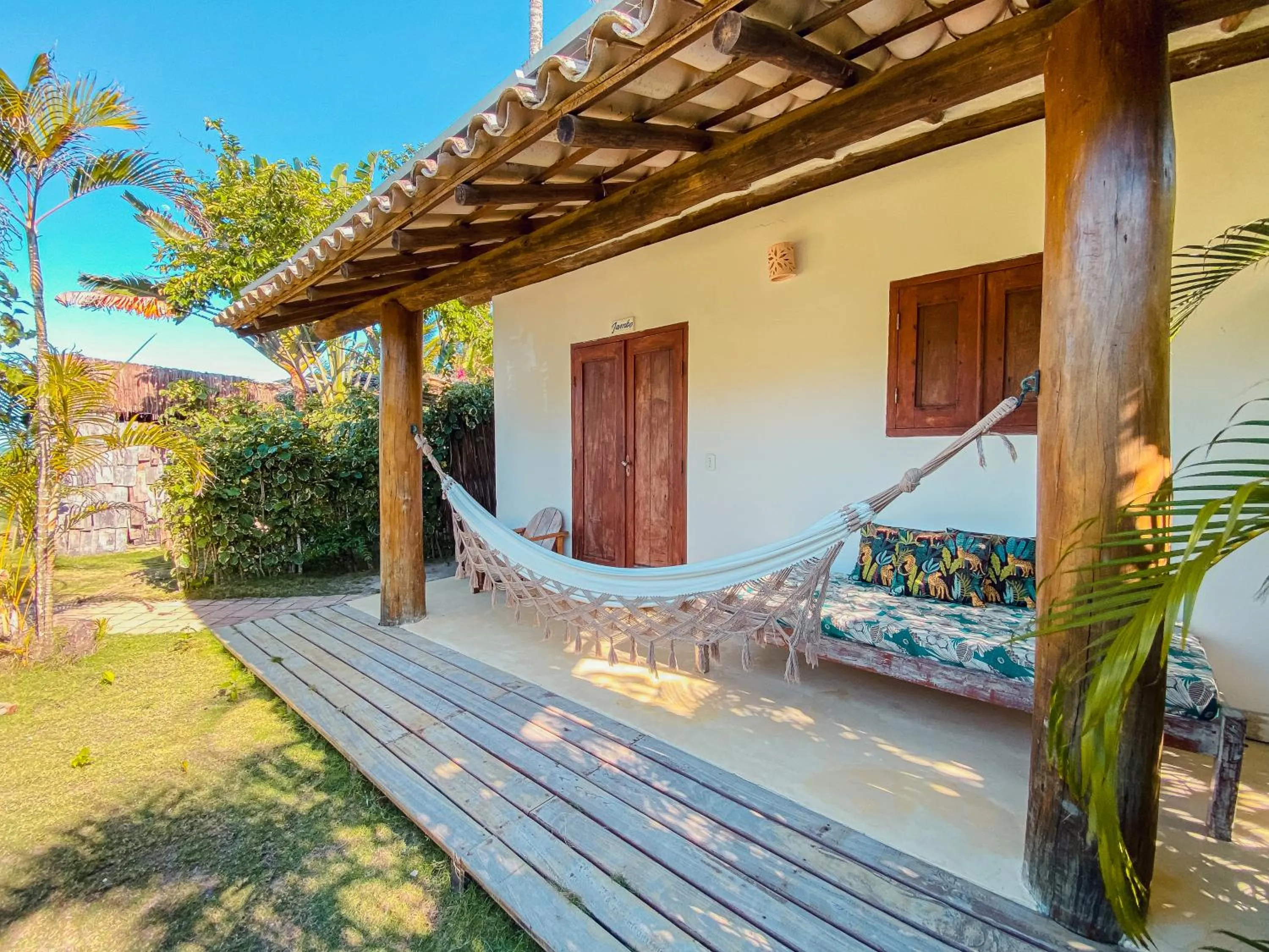 Balcony/Terrace in Pousada San Antonio Praia