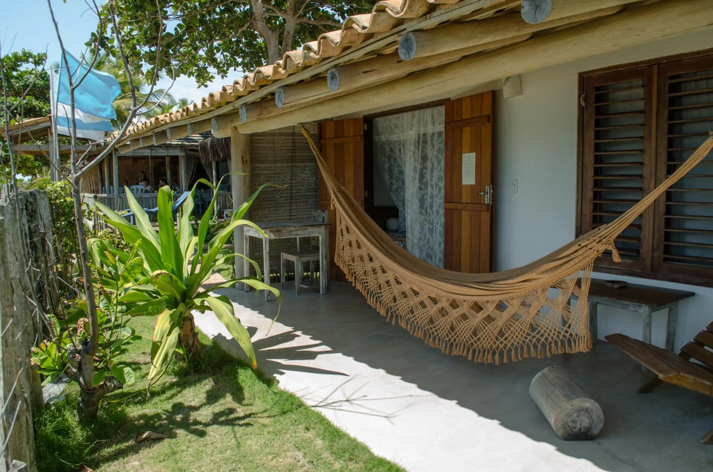Balcony/Terrace in Pousada San Antonio Praia