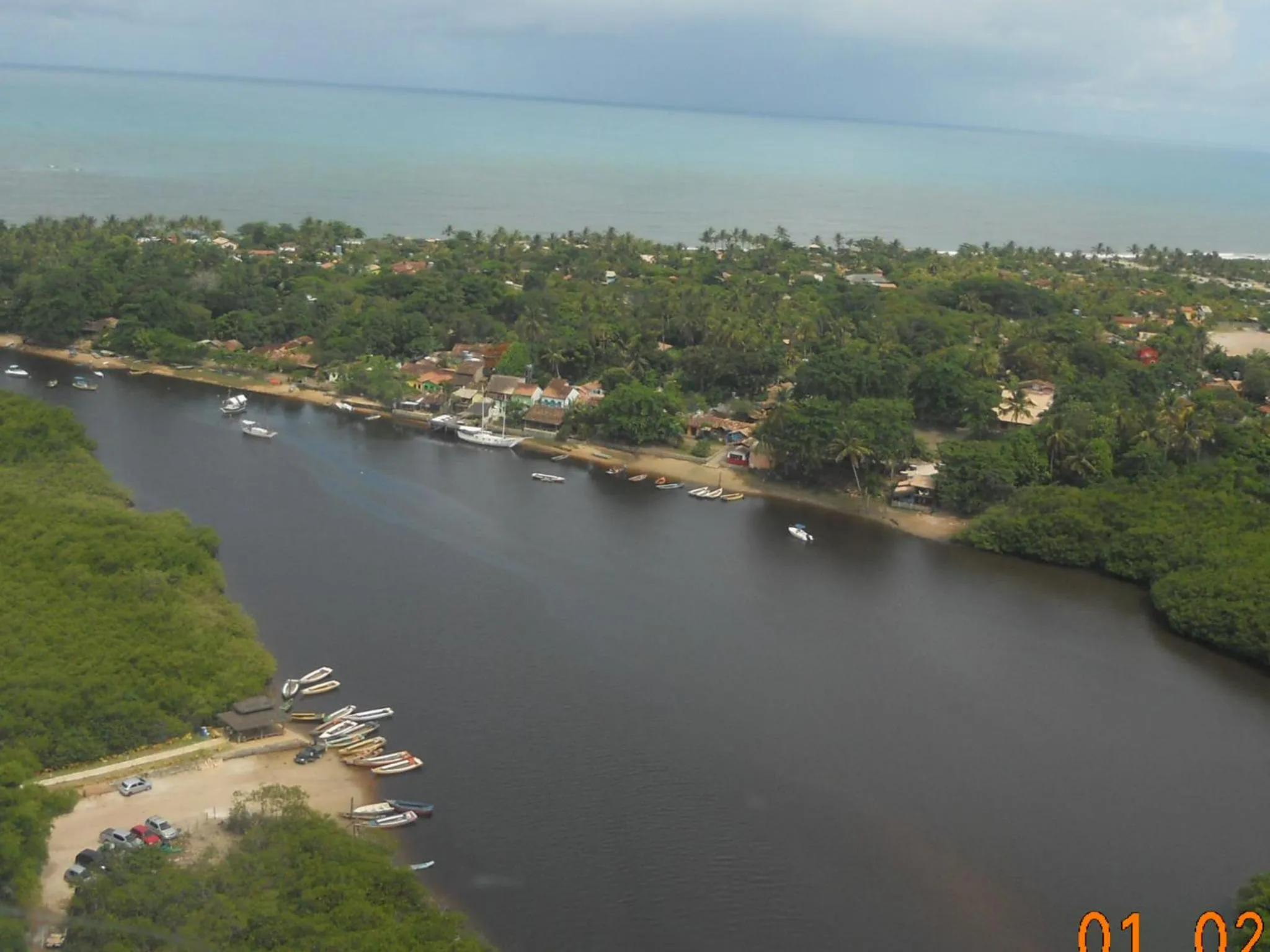 Bird's eye view in Pousada San Antonio Praia