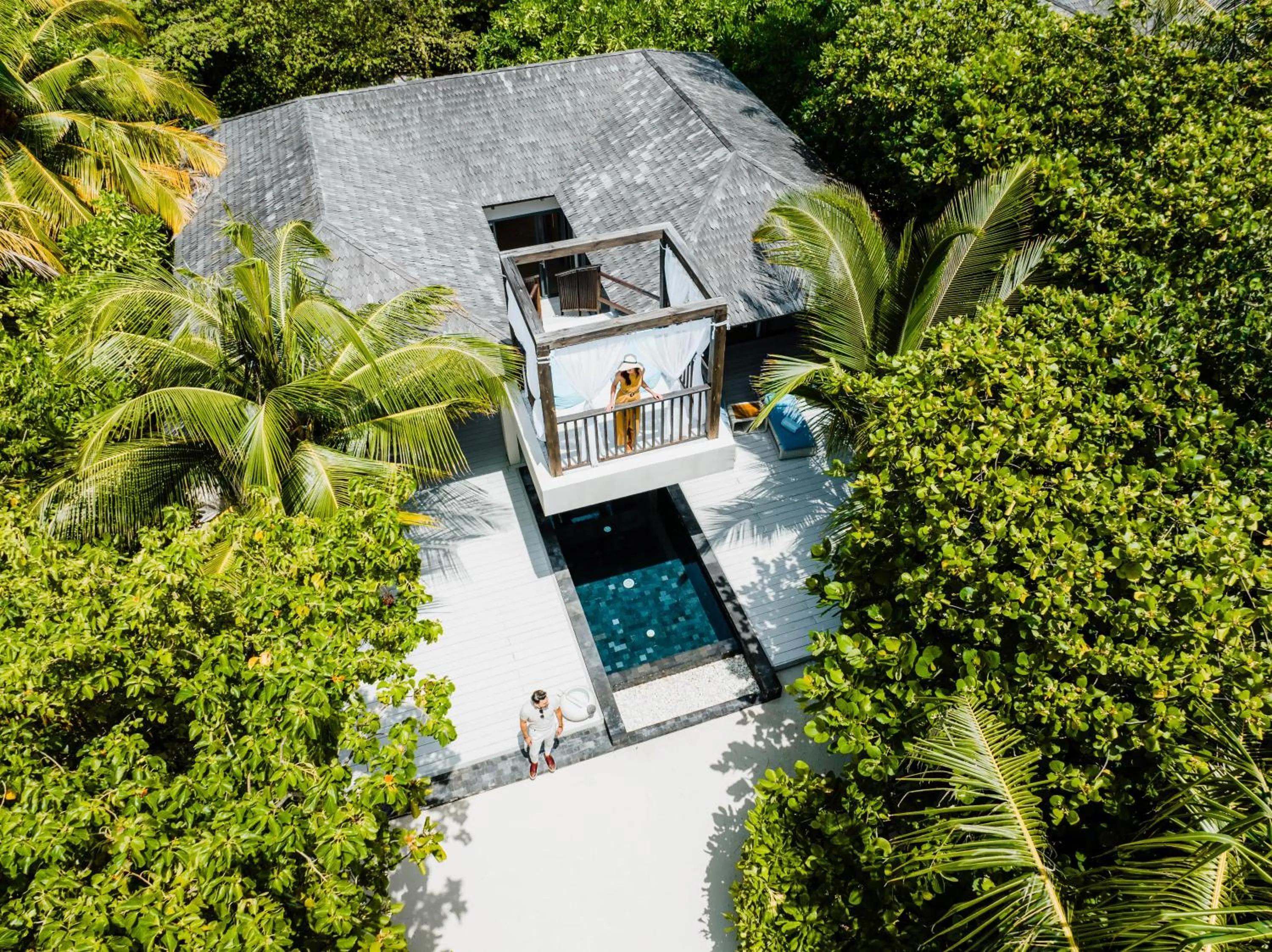 View (from property/room) in Kuredhivaru Resort and Spa - Maldives