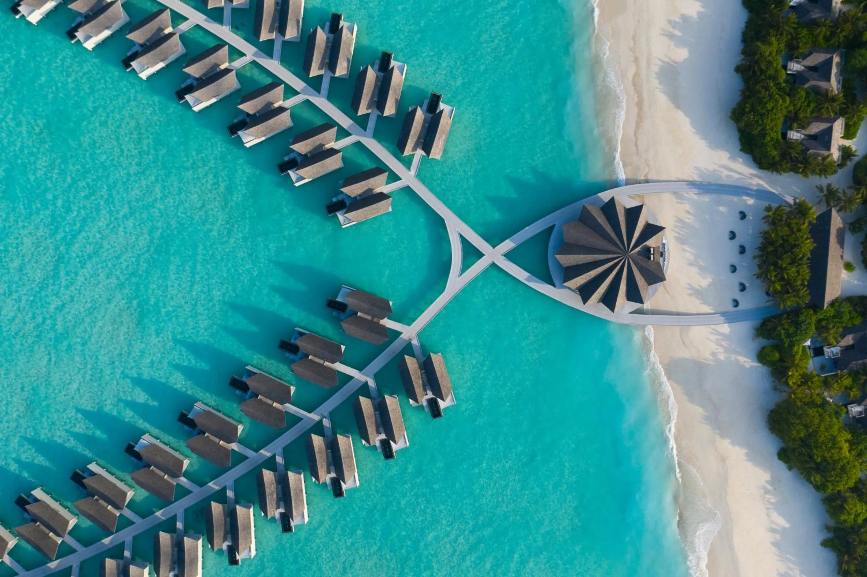 Bird's eye view in Kuredhivaru Resort and Spa - Maldives