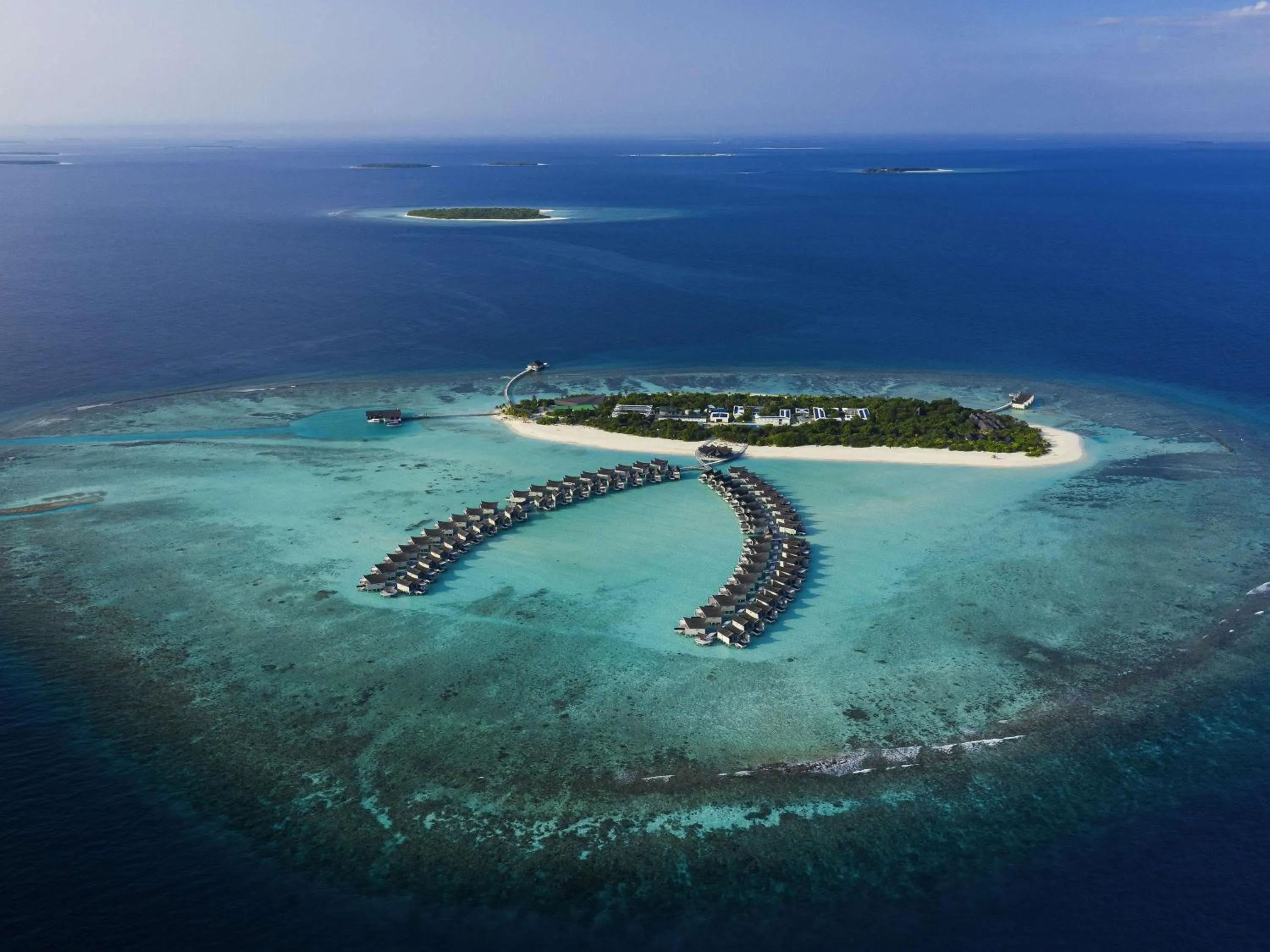Property building in Kuredhivaru Resort and Spa - Maldives