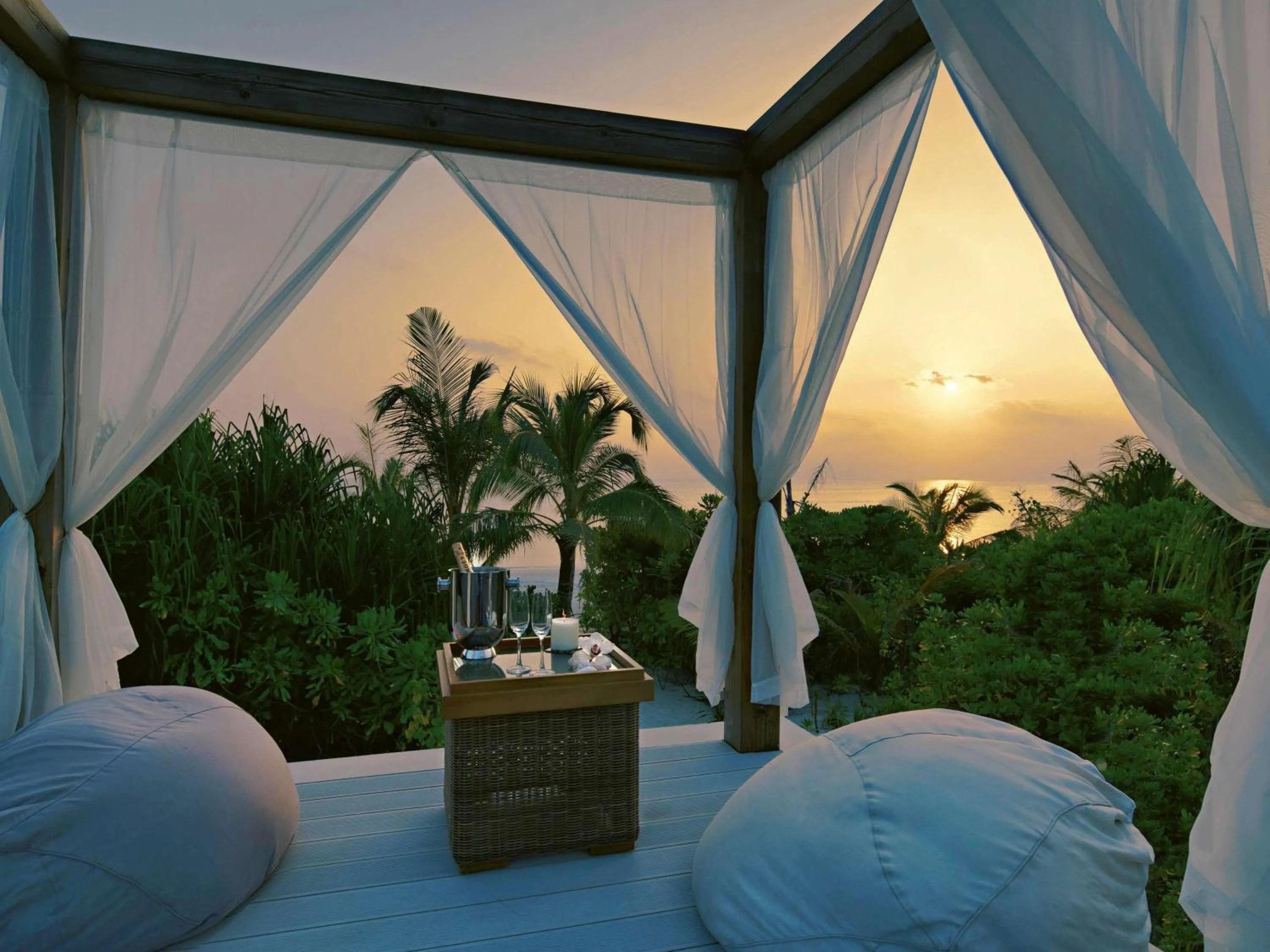 Bedroom, Bed in Kuredhivaru Resort and Spa - Maldives
